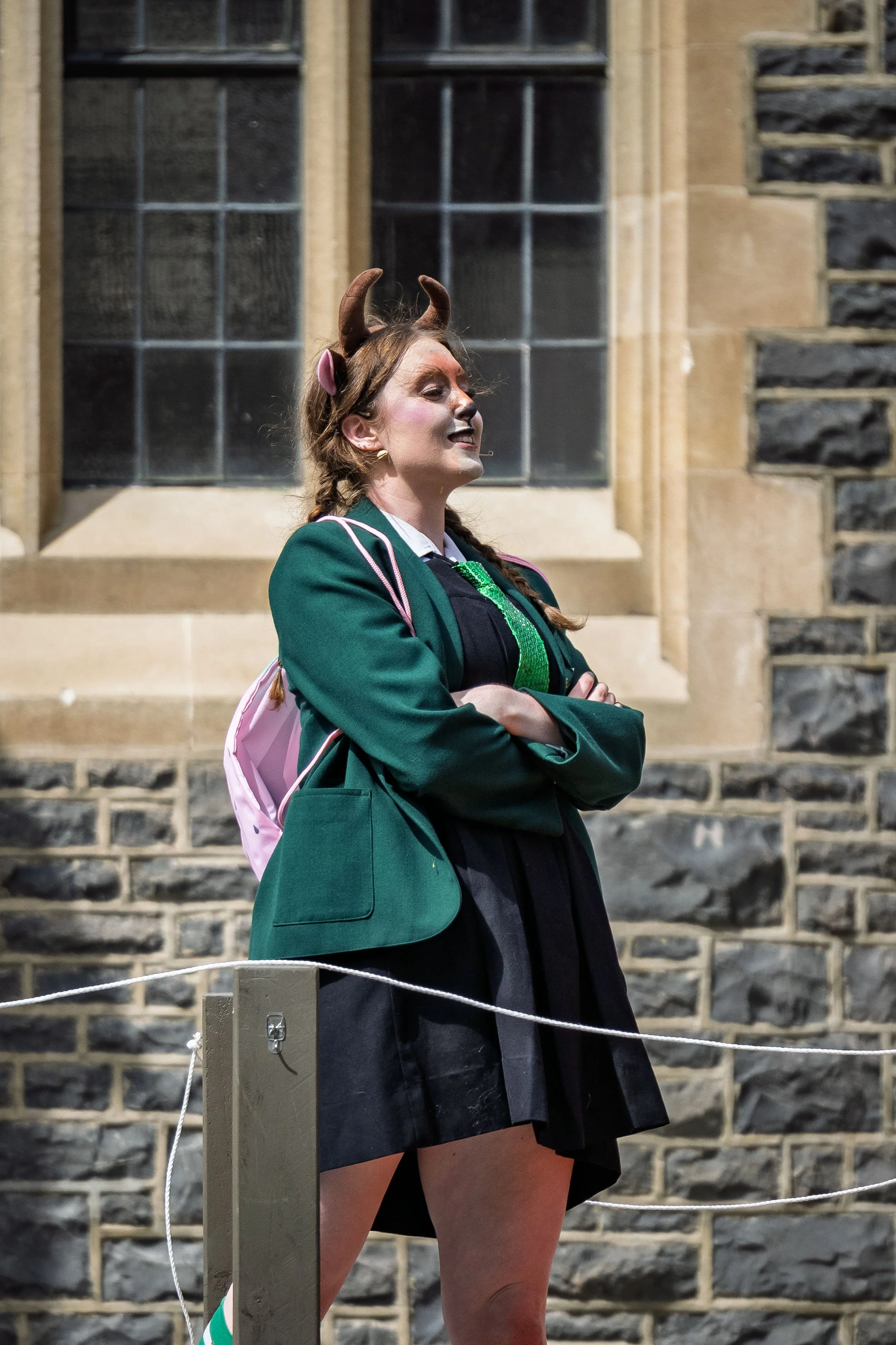 Elizabeth Ellison as Lucy Billy Goat.

Photograph ©️ Wei Li Jiang for Toi Toi Opera 2025