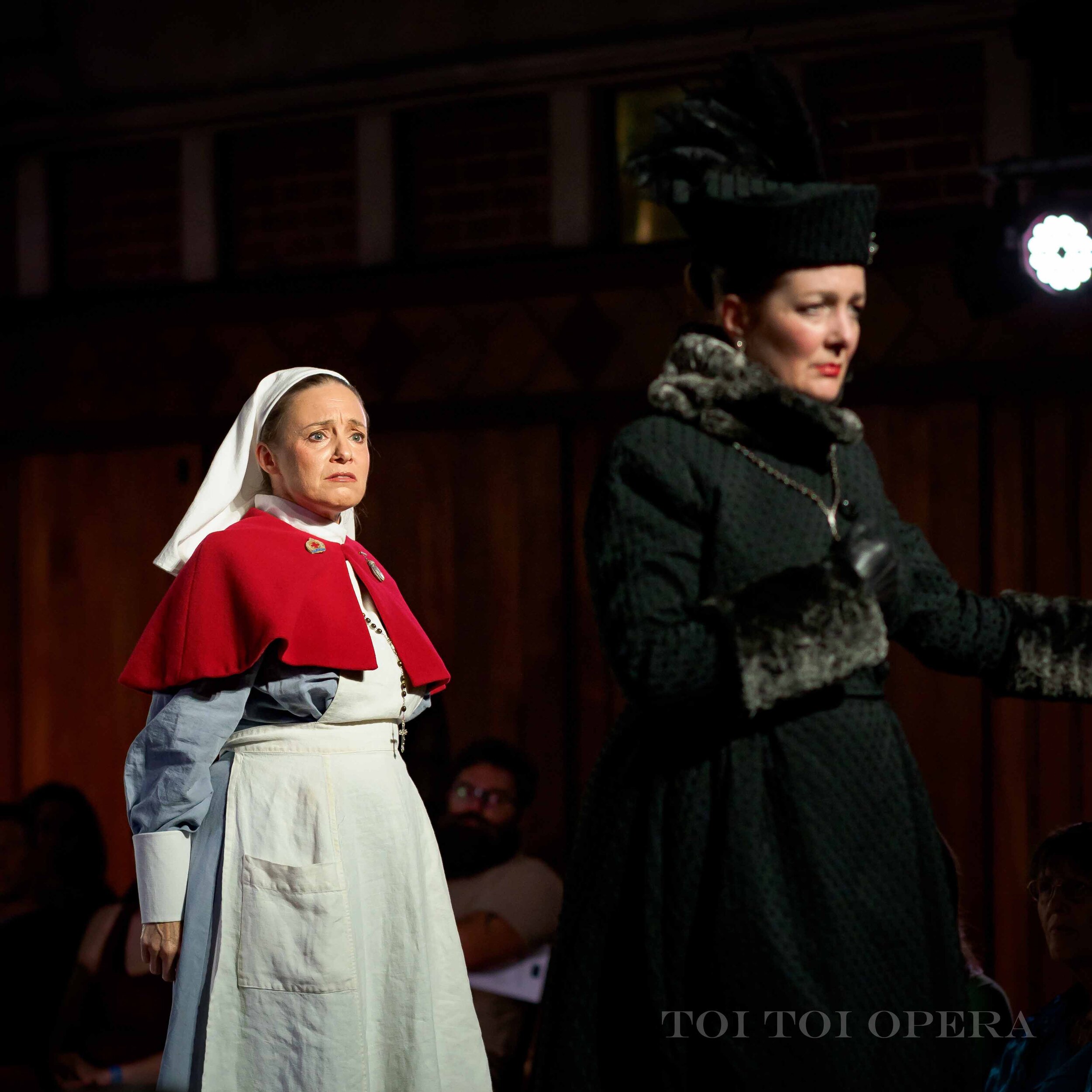 Sarah-Jane Rennie (Sister Angelica) & Leisa Falconer (The Princess)
- Photo © Wei Li Jiang
