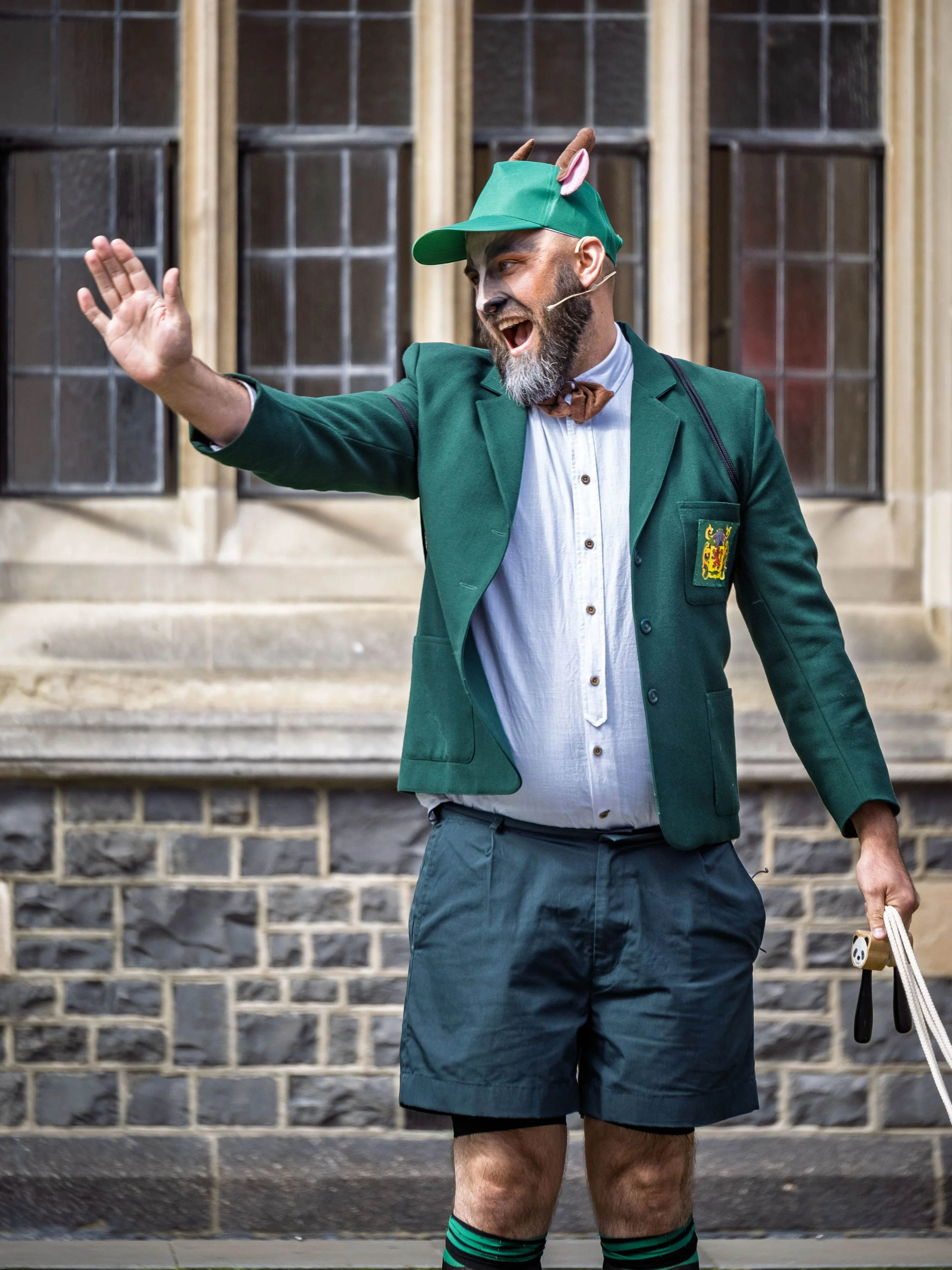Thomas Woodfield as Ernesto Billy Goat.

Photograph ©️ Wei Li Jiang for Toi Toi Opera 2025