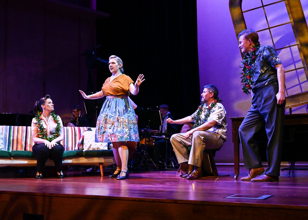 Emma Gilkison (Trio Soprano), Matilda Wickbom (Dinah), Nigel Withington (Trio Tenor), & Alex Robinson (Trio Baritone)