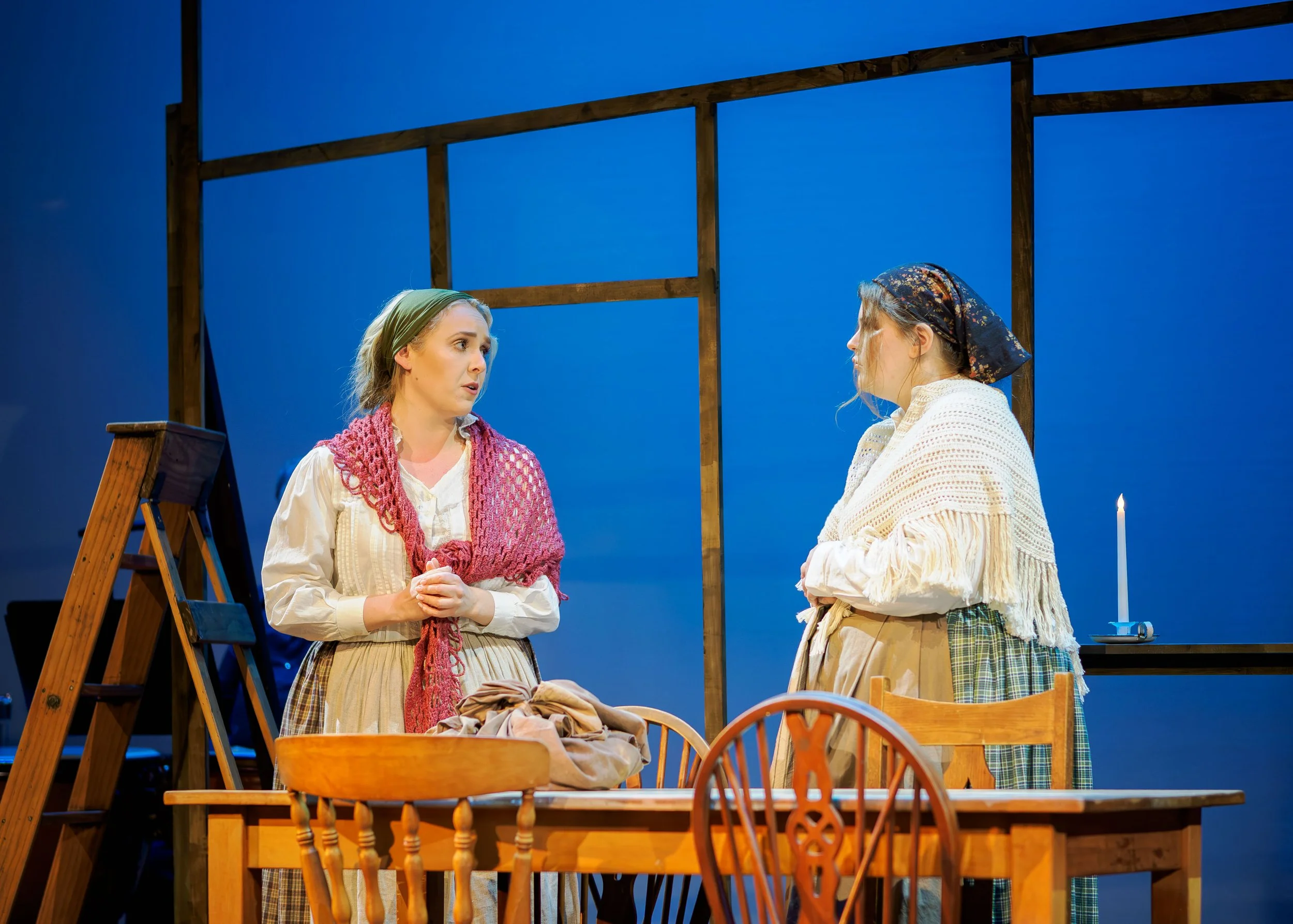 Matilda Wickbom (Nora) and Erin Connelly-Whyte (Cathleen)