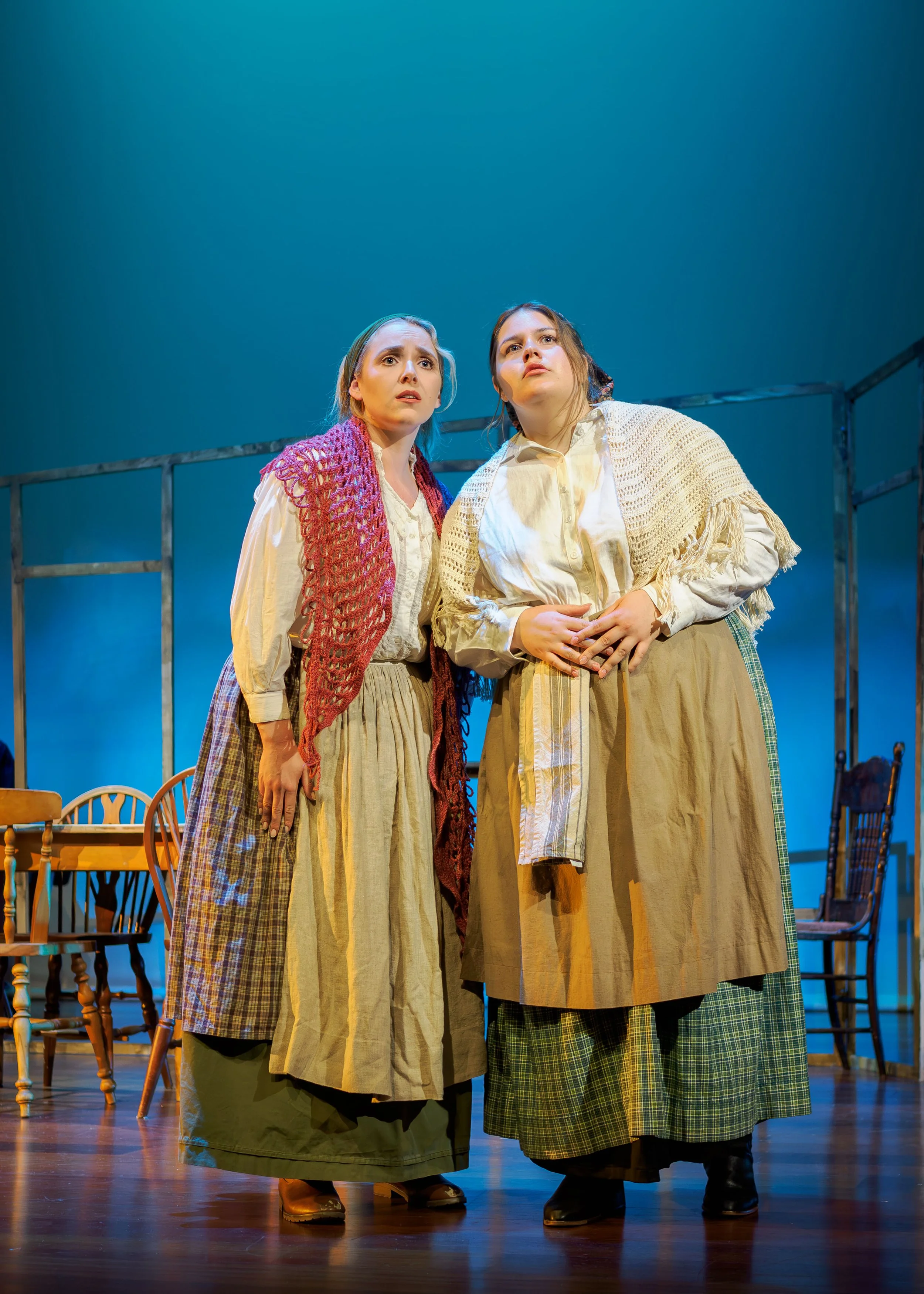 Matilda Wickbom (Nora) and Erin Connelly-Whyte (Cathleen)