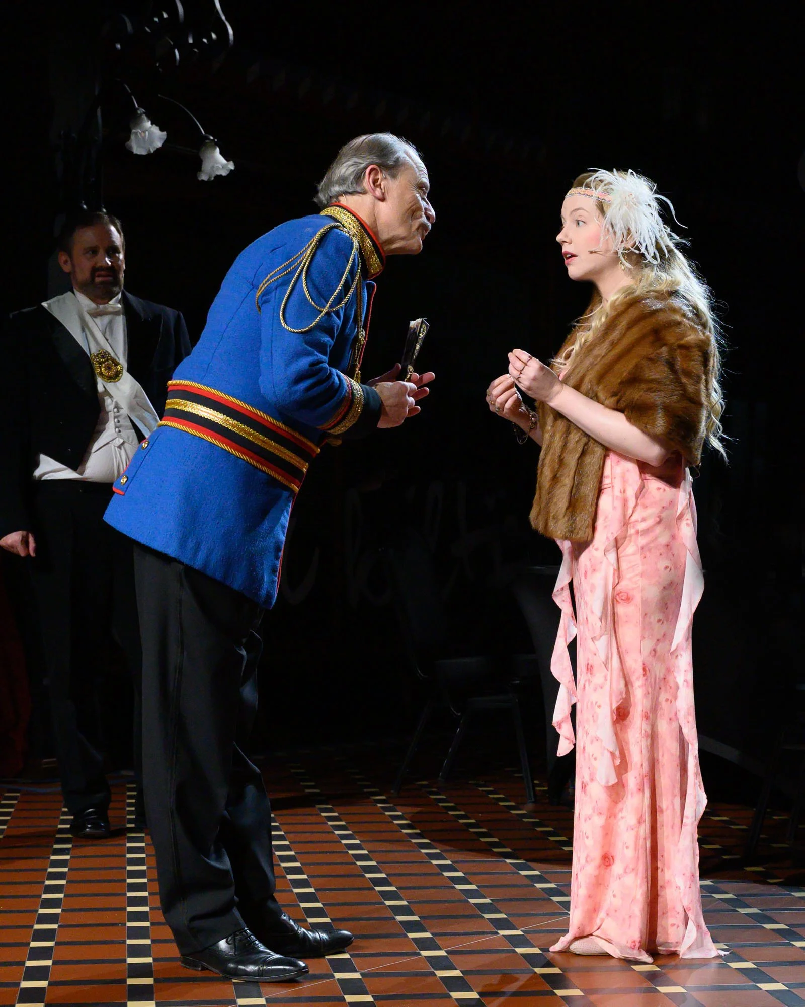 Warwick Shillito (Baron Zeta) and Katherine Doig (Valencienne)
