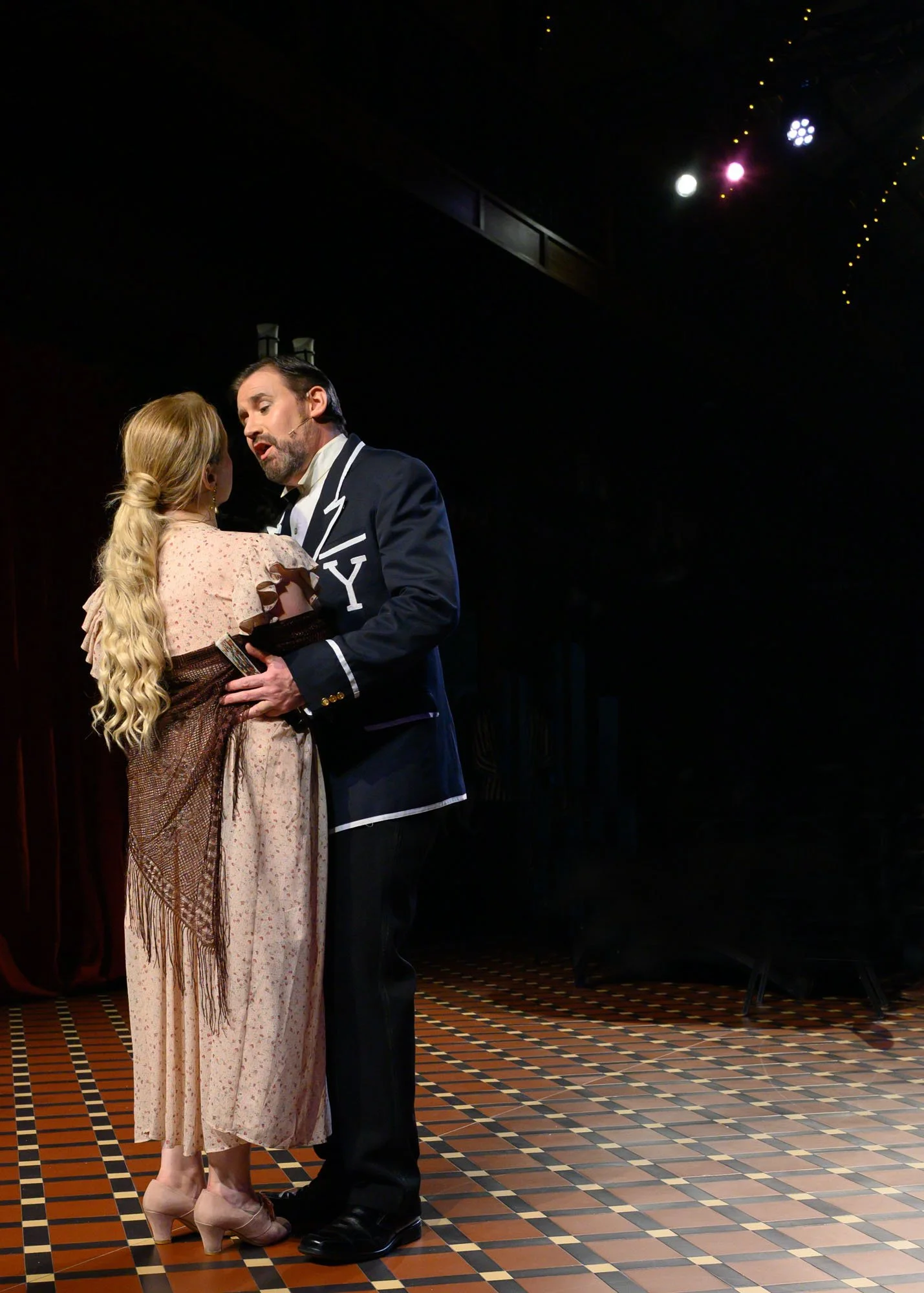 Nigel Withington (Camille de Rosillon) and Katherine Doig (Valencienne)