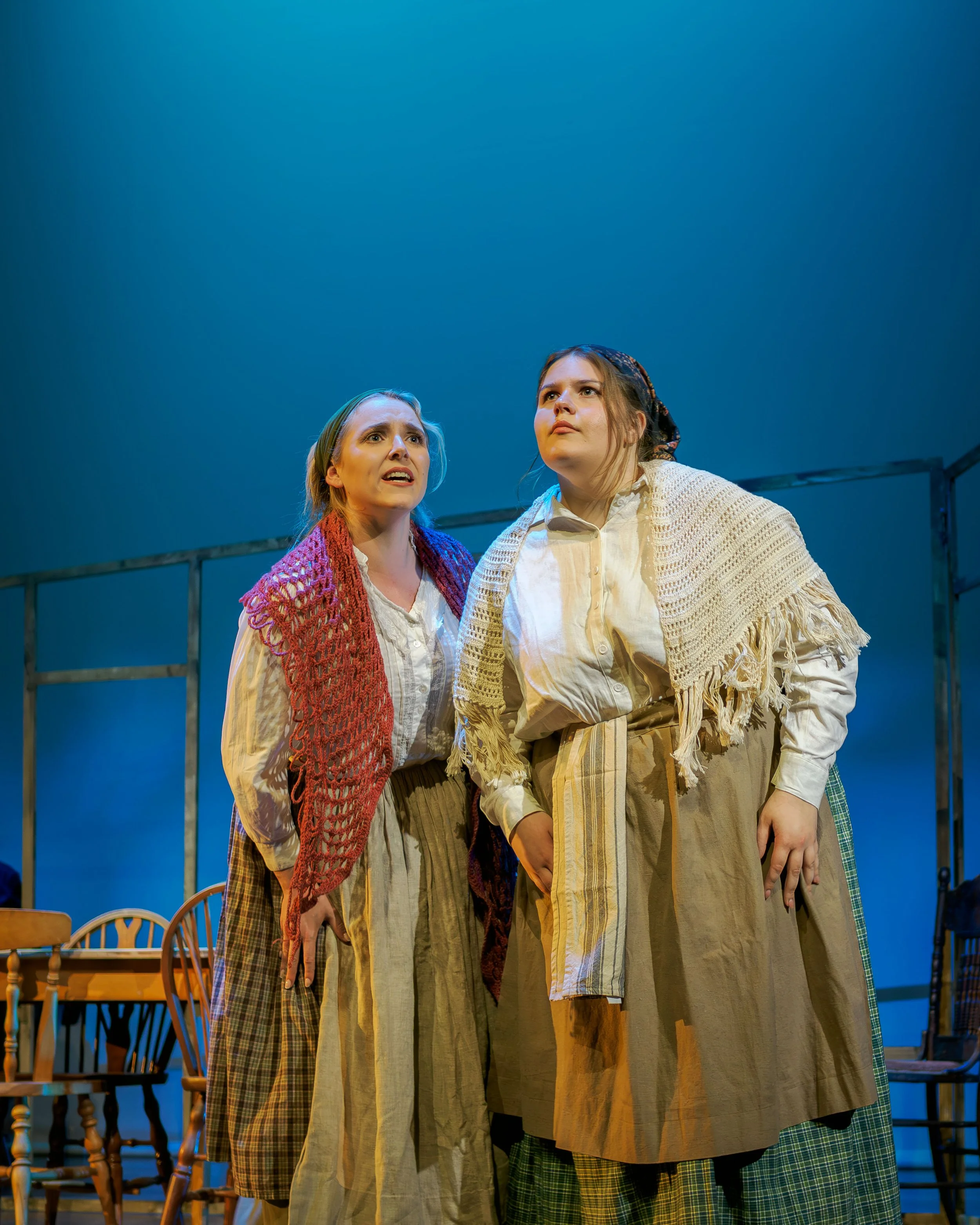Matilda Wickbom (Nora) and Erin Connelly-Whyte (Cathleen)