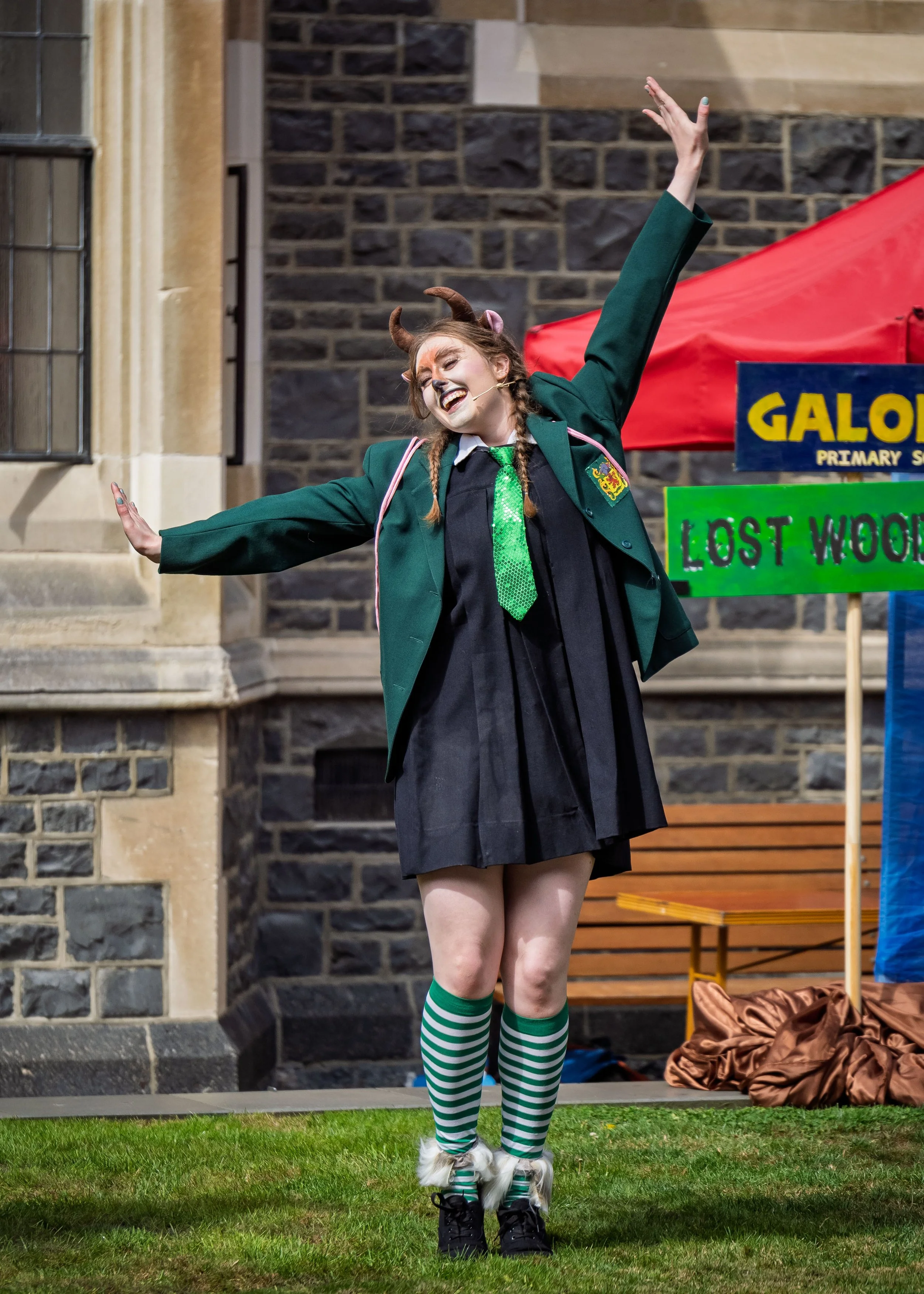 Elizabeth Ellison as Lucy Billy Goat.

Photograph ©️ Wei Li Jiang for Toi Toi Opera 2025