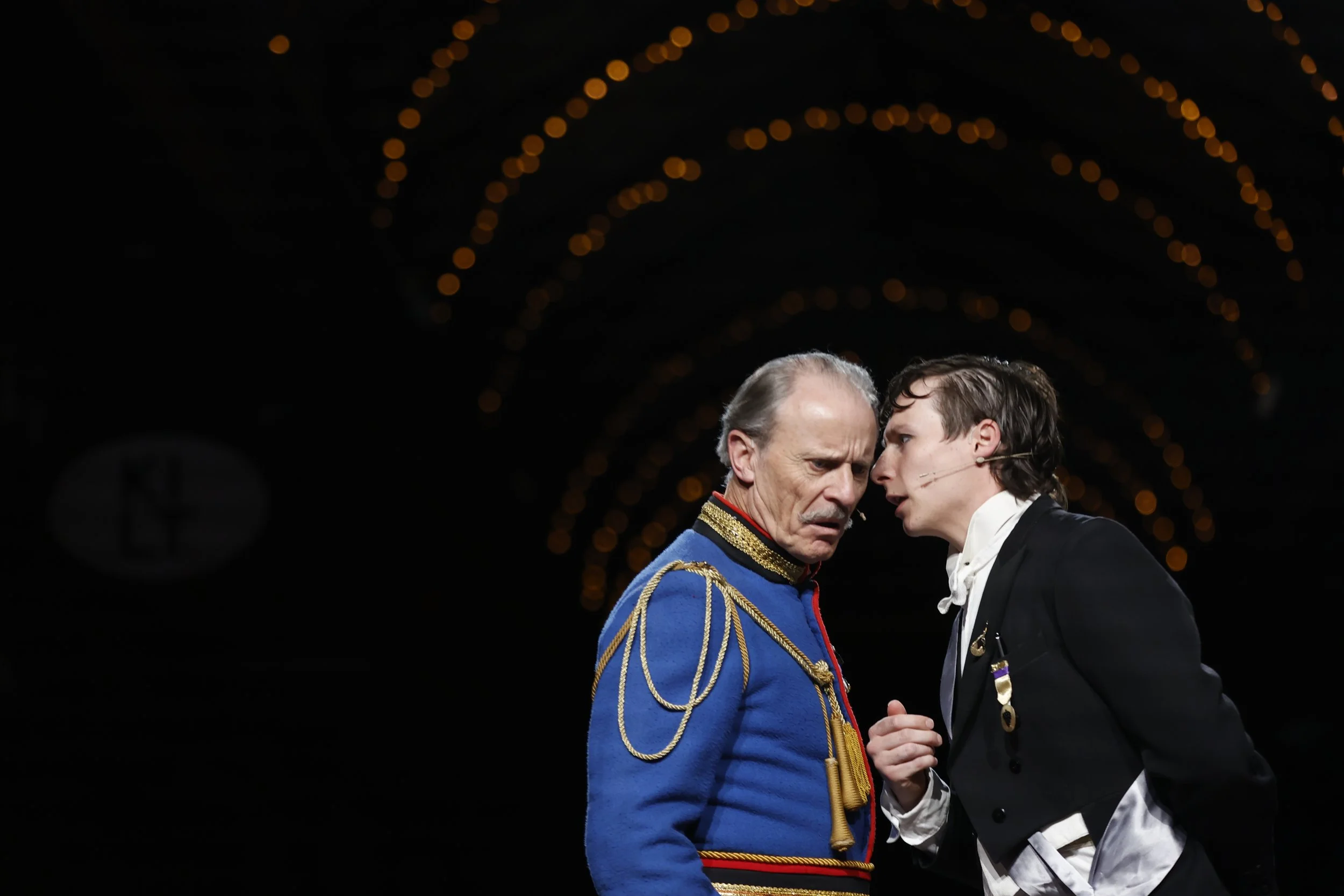 Warwick Shillito (Baron Zeta) and Jack Mould (Njegus)