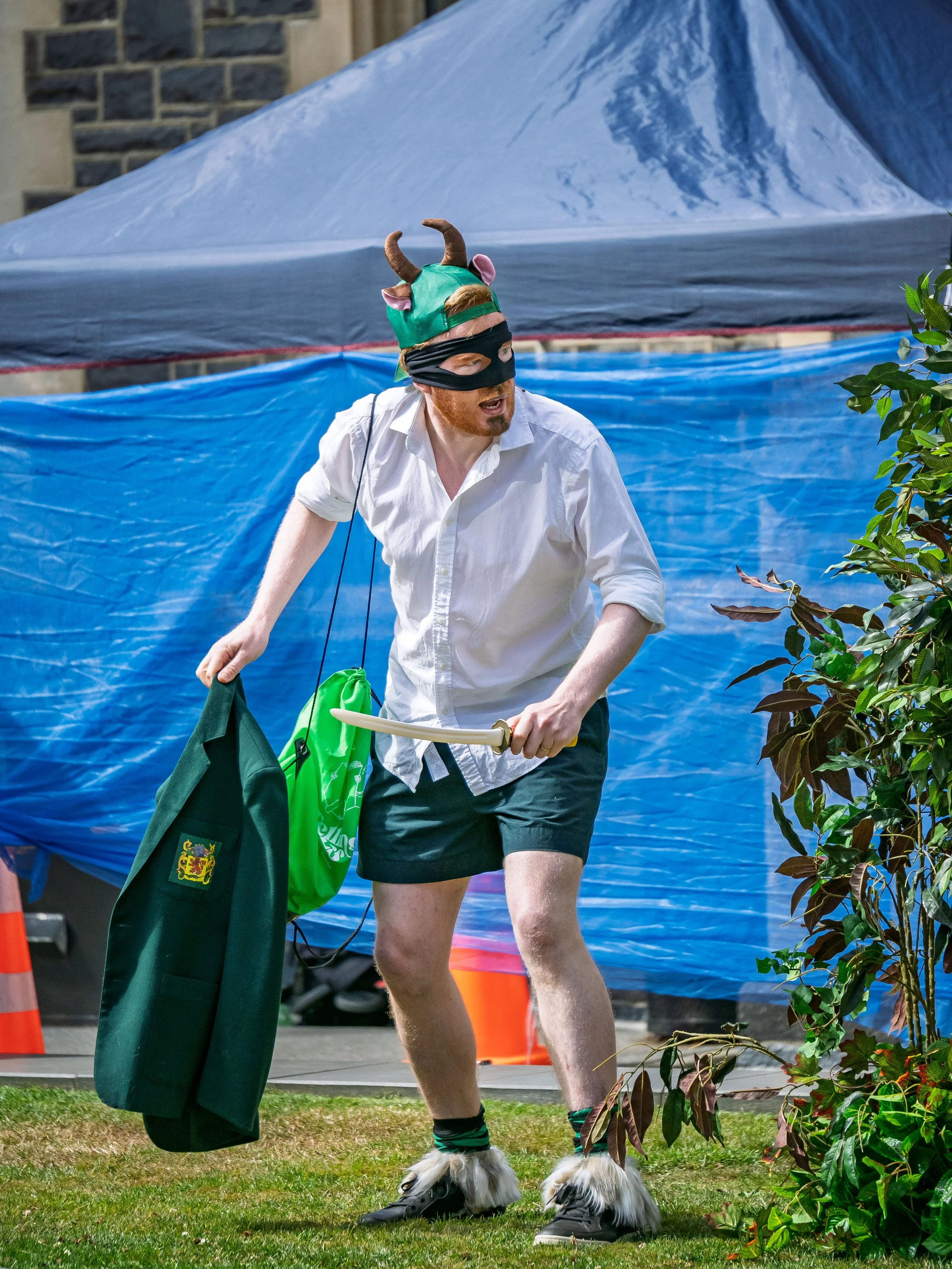 Alex Robinson as Osmin Billy Goat.

Photograph ©️ Wei Li Jiang for Toi Toi Opera 2025
