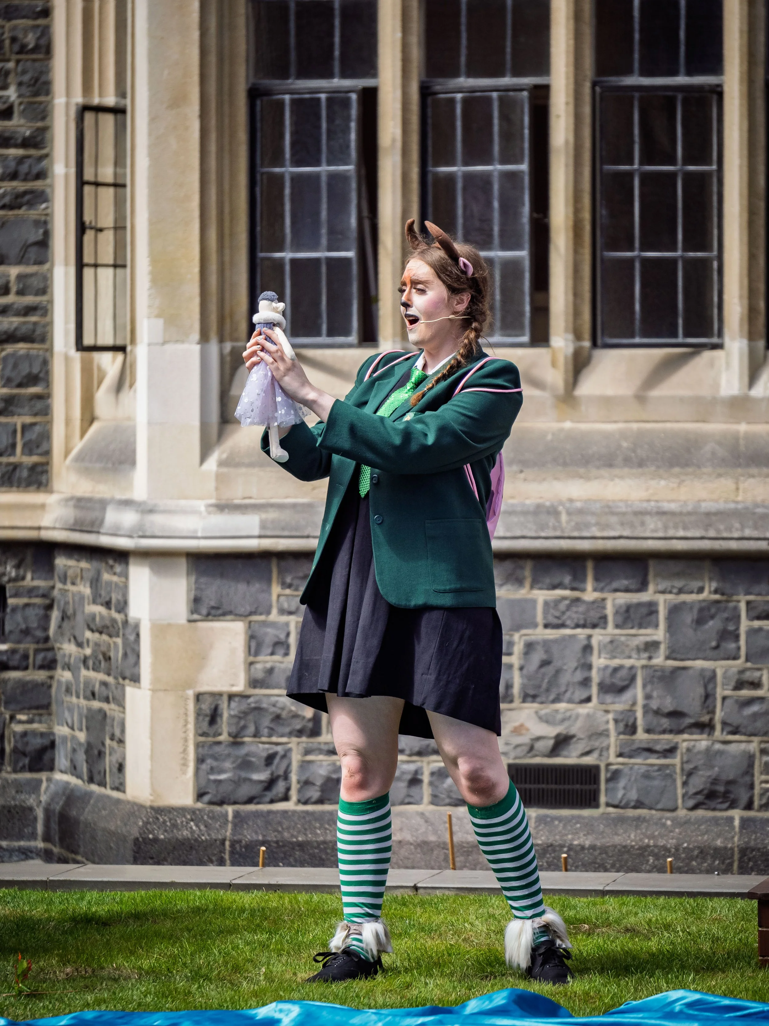 Elizabeth Ellison as Lucy Billy Goat.

Photograph ©️ Wei Li Jiang for Toi Toi Opera 2025