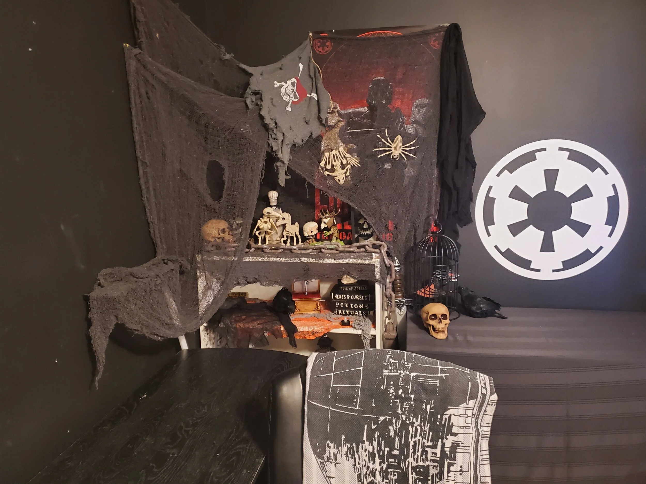 Main set for Halloween videos. Still spicing it up. So it will be a lot less boring :D