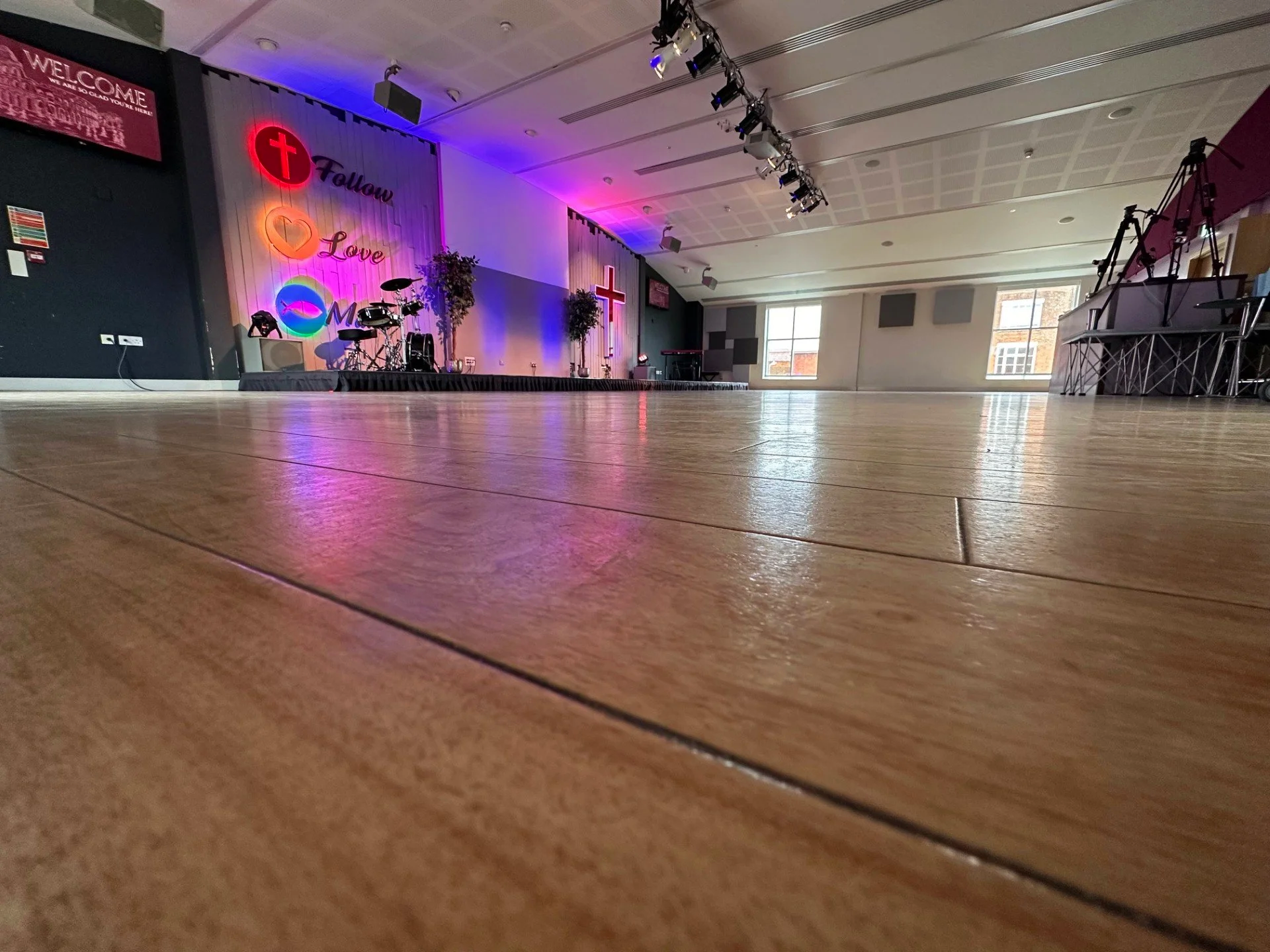 empty hall