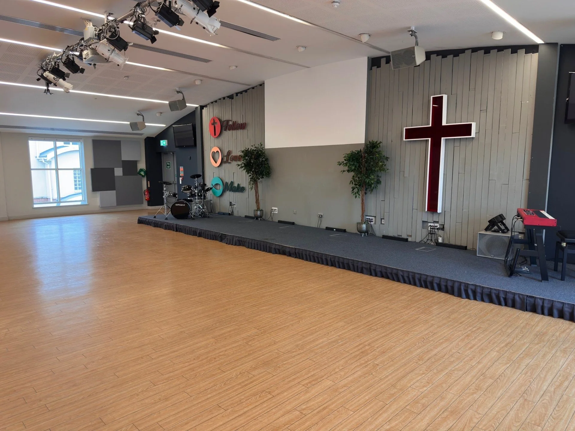 empty hall