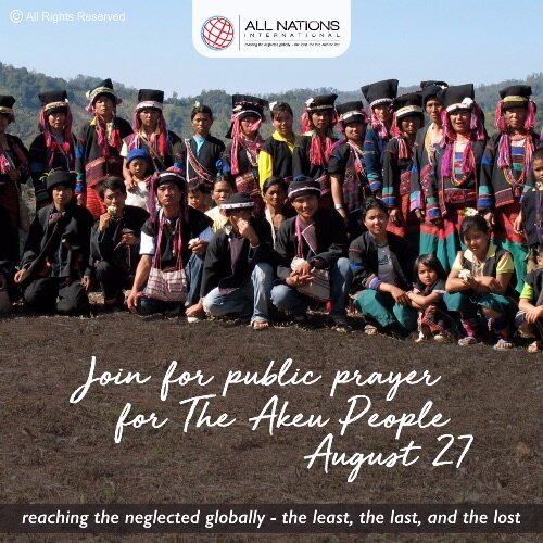 Pray with us for the Akeu people