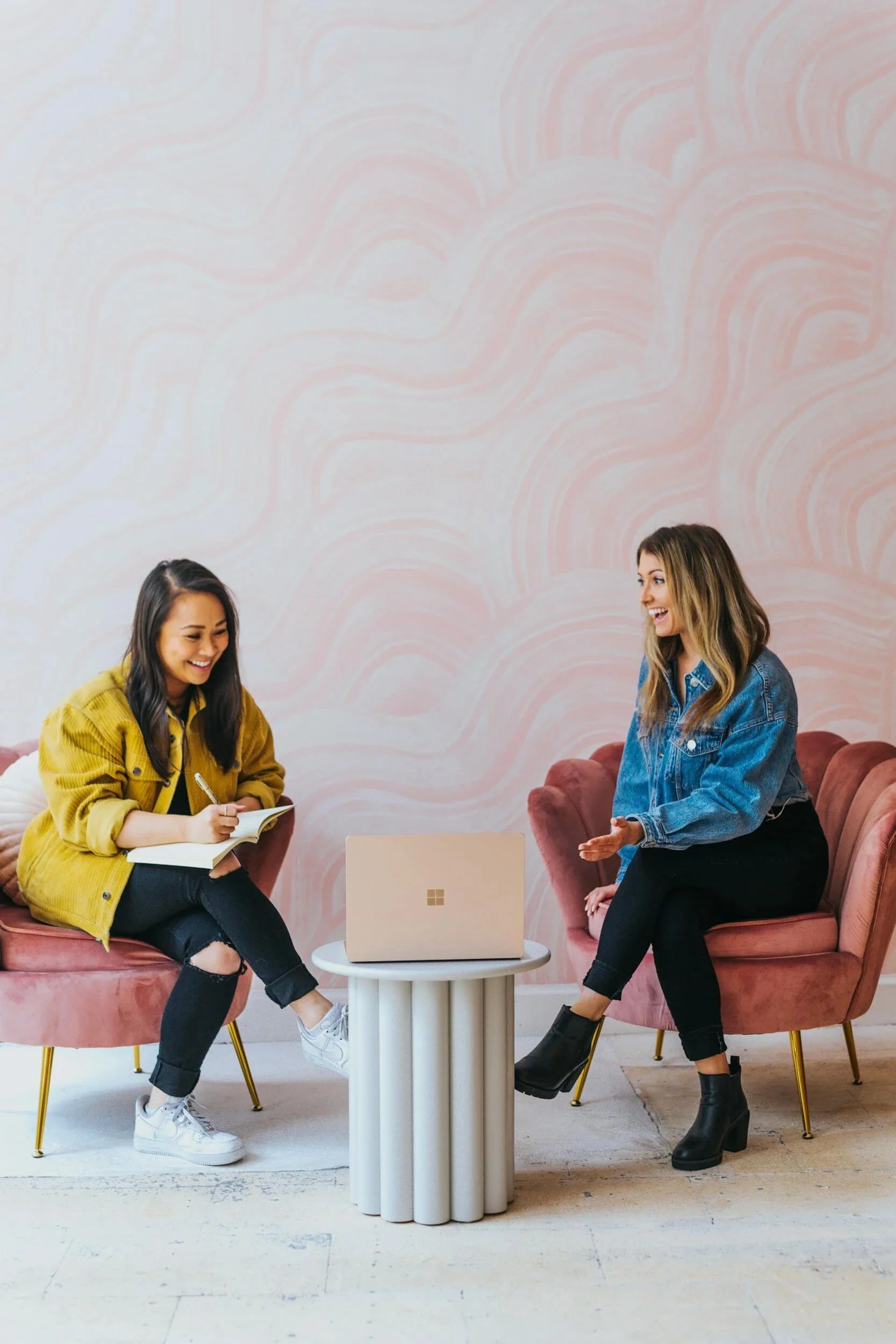 Women leaders in an executive coaching and leadership development session in Los Angeles
