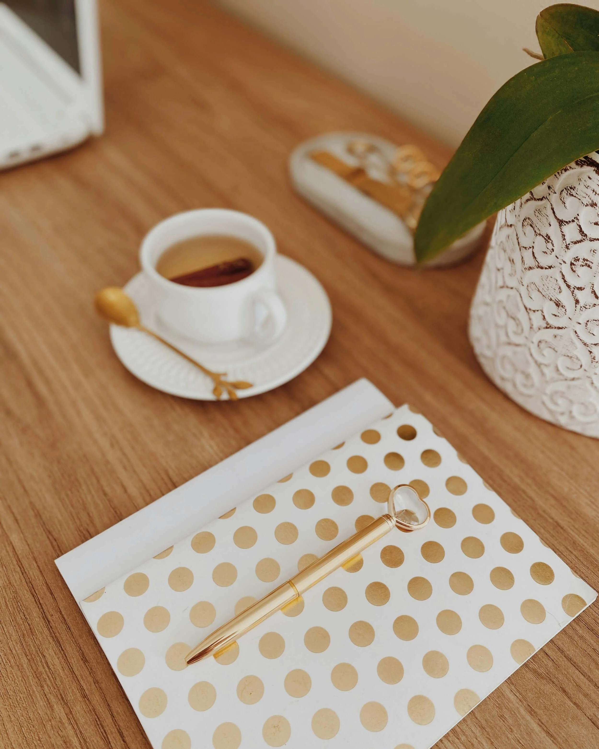 Modern workspace for career strategy and coaching sessions