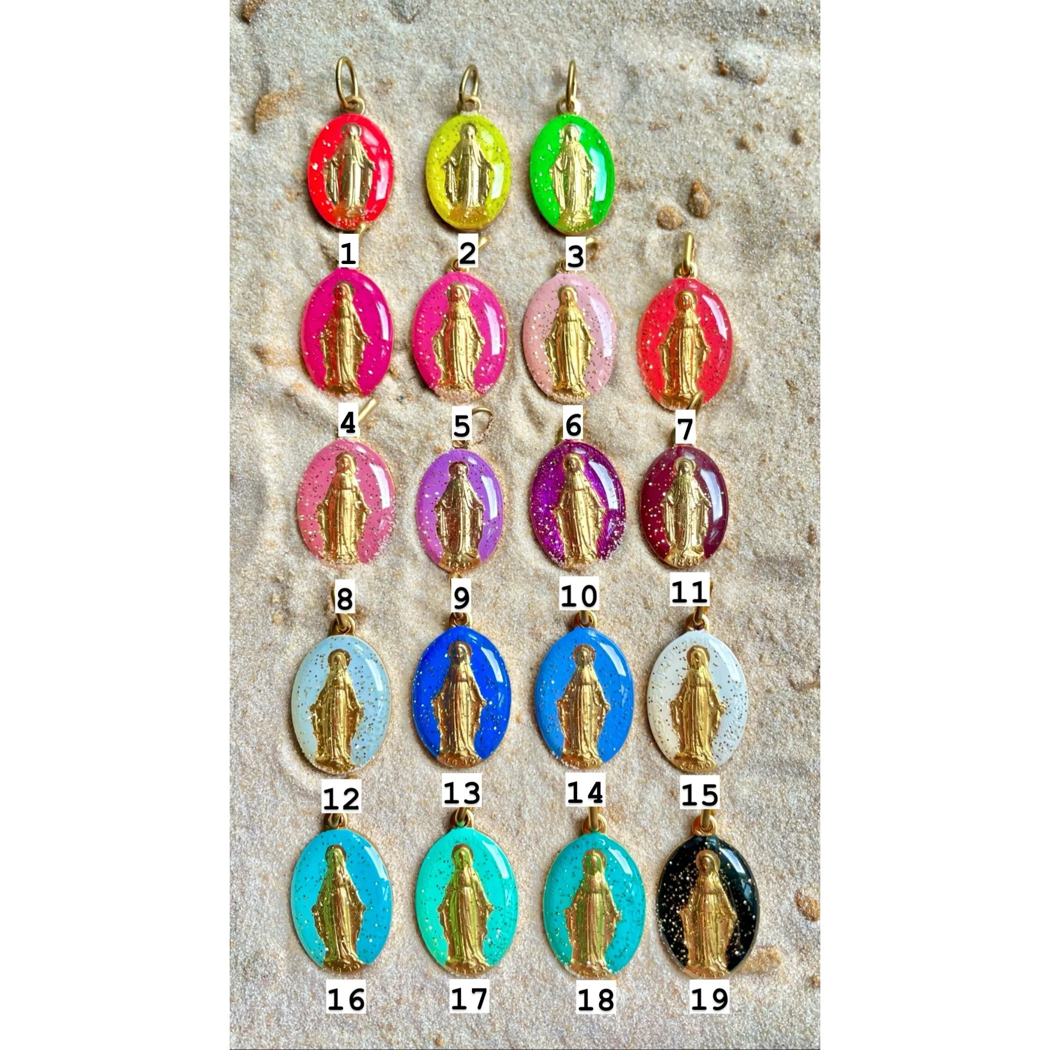 Médailles miraculeuses à l'unité