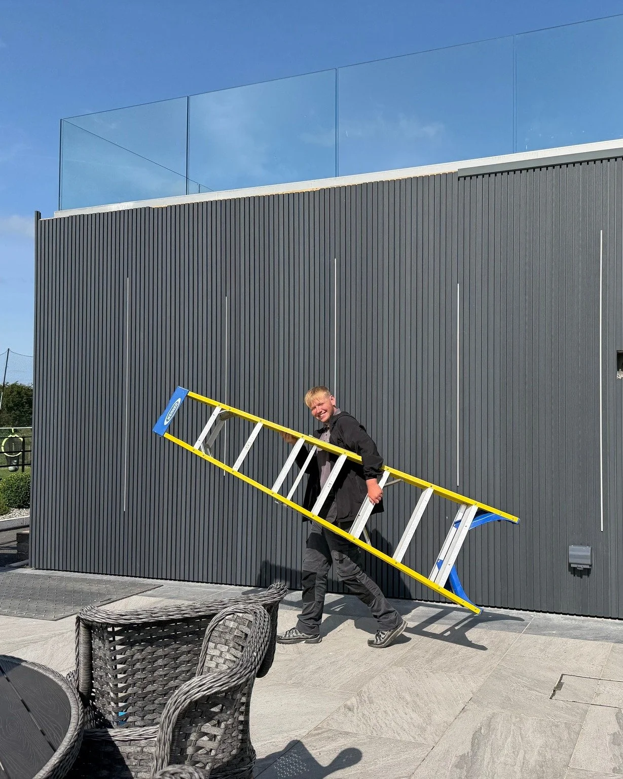 LED installation at our Castlederg project. 💡

A job for a repeat customer turned around in a couple of weeks, just in time for a 30th birthday party.

We worked closely with the joiner on this job to get the exterior finish exactly right. 

This LE