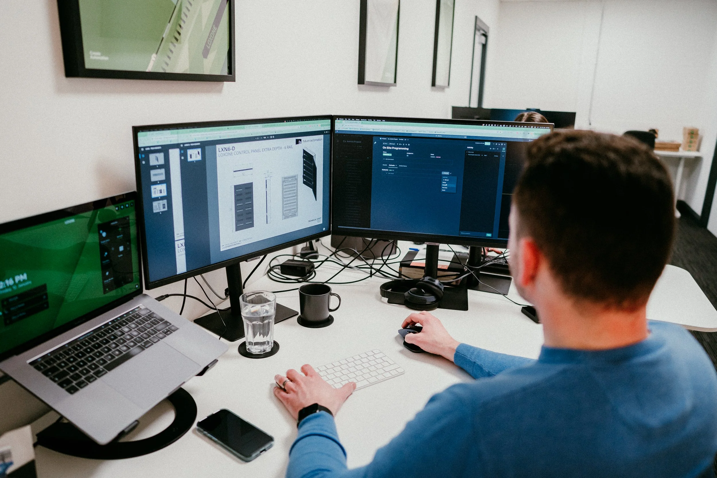 When should I get in touch with a smart technology installer?
