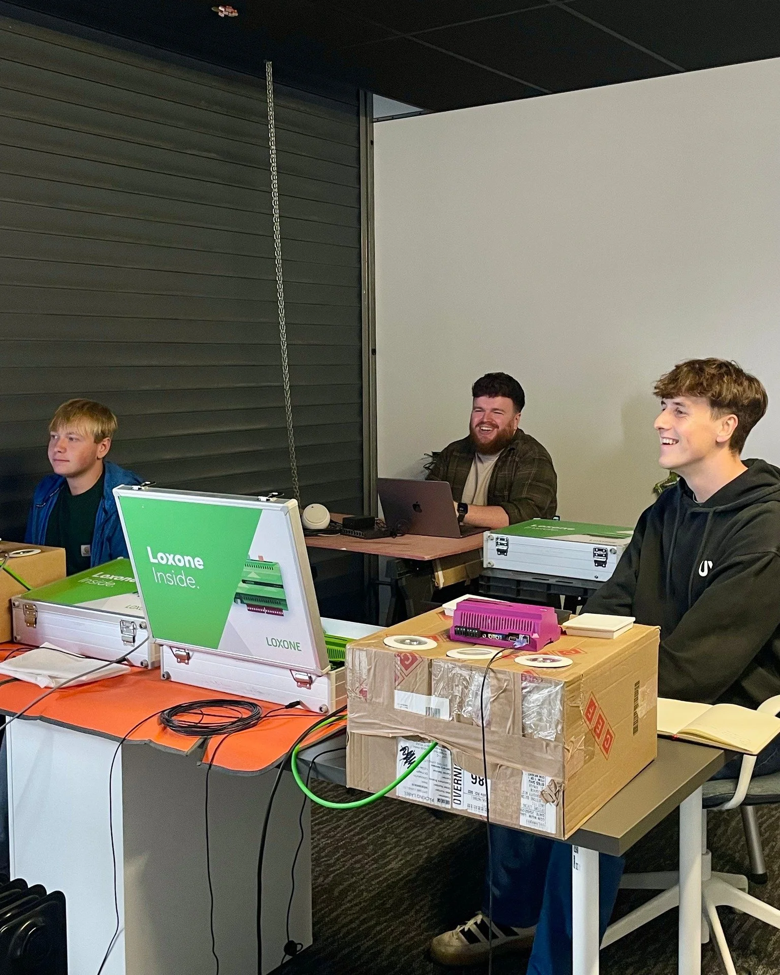 It's a been a week since the team's intensive @loxone training with Loxone UK's head of training.⚡️

Jacob got to grips with the basics whilst Lee and Jordan brushed up on the skills they use every day at Epitome Living. 

A big thanks goes to Loxone