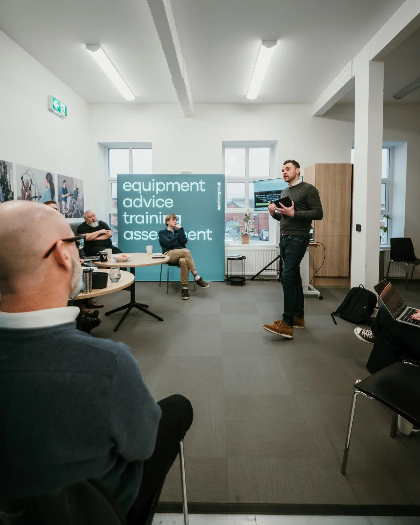 The beauty of making a building intelligent is that it can change as your life changes.

We talked all about this last month at the @synclivingni falls detection and prevention event. 

A couple might start out wanting home automation to make their l