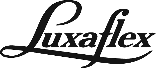 Black Luxaflex logo