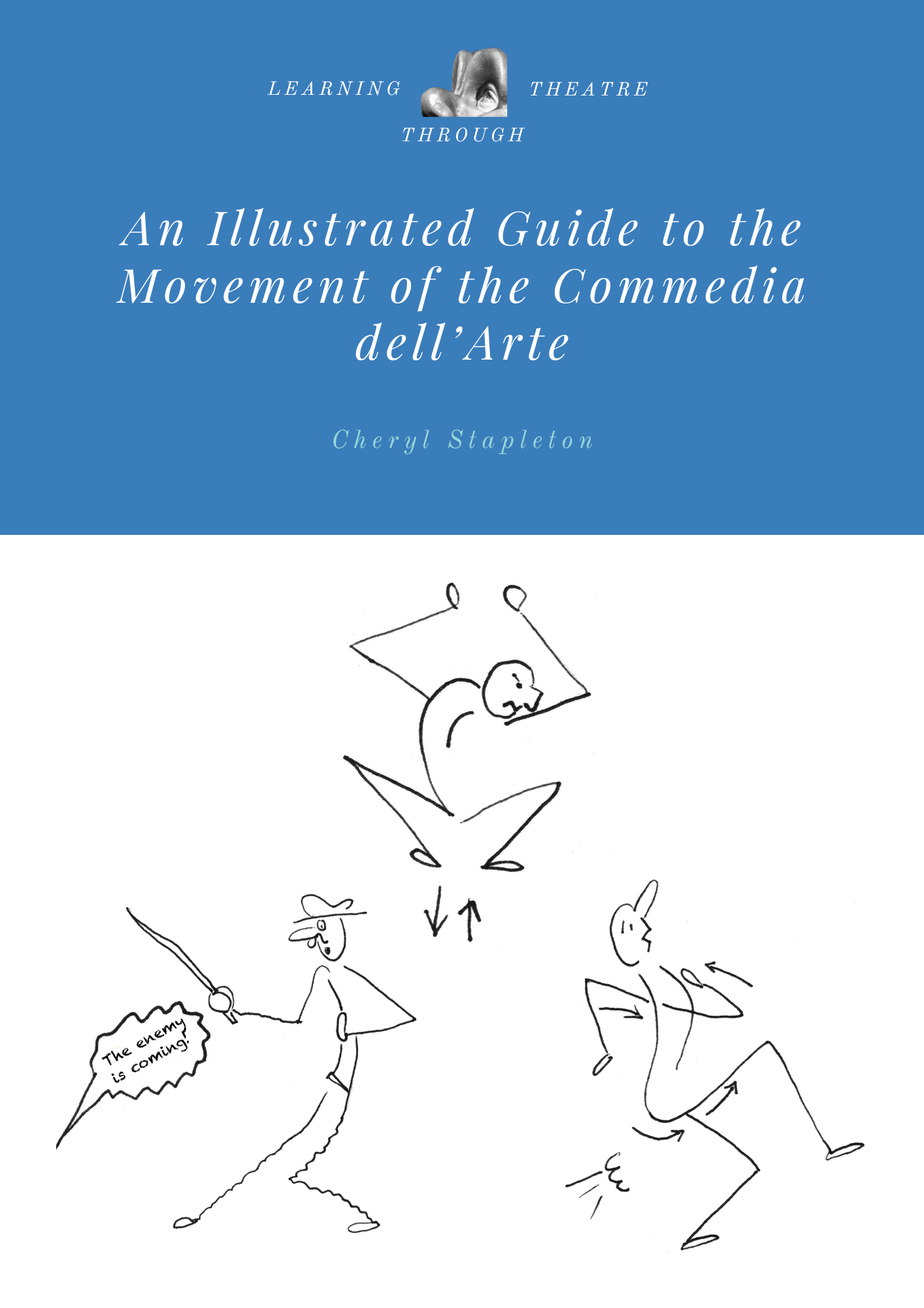 cover of the study pack with three cartoon sketches of characters