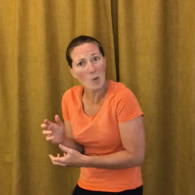 gif of an actor making exaggerated faces