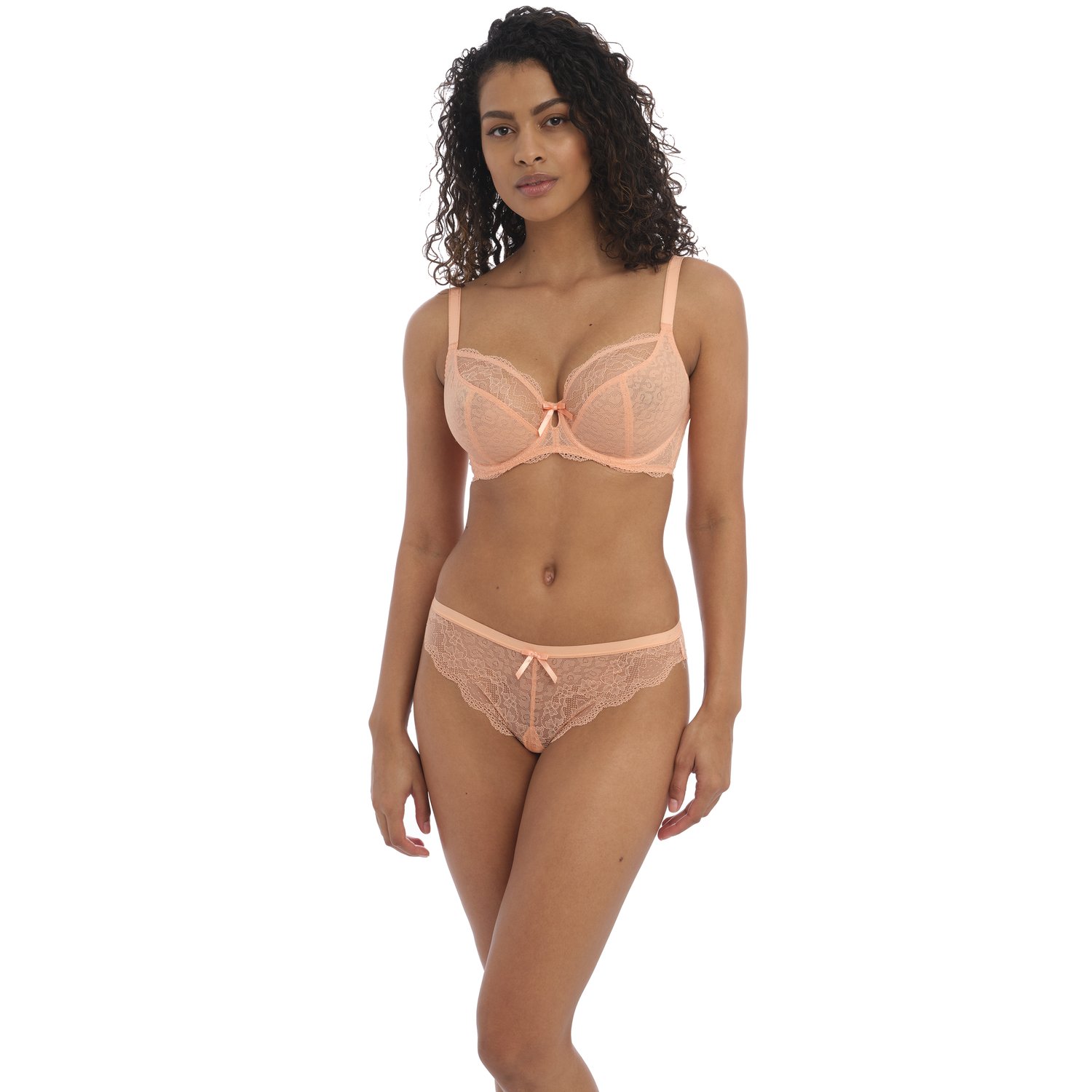Freya Tailored Moulded Plunge Bra AA401131 Natural Beige