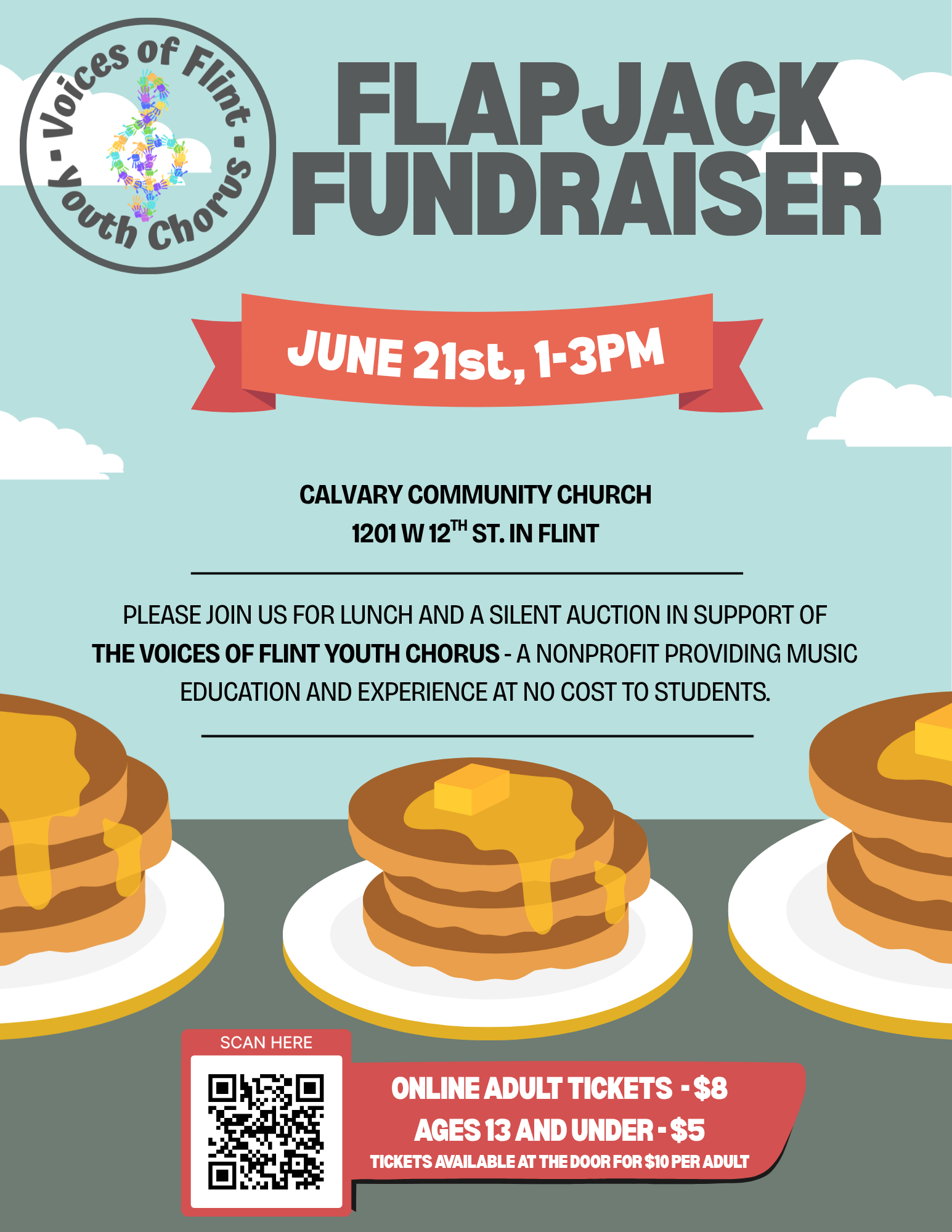 Short Stacks for a Tall Cause - Adult Ticket