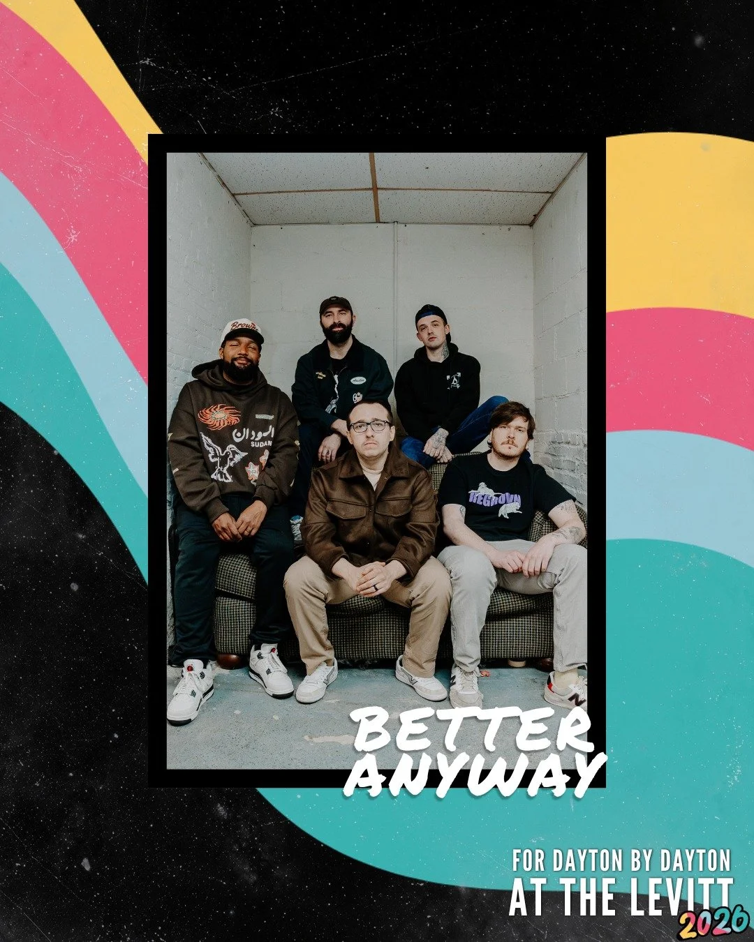 Pop punk and hard-hitting music &mdash; right in the feels. You saw Better anyway at Ohio Is for Lovers in 2022 and 2024. They're yours at 6:30pm on June 6. Juuust be there. 

🎶 5:00 DJ Cuest
🎶 5:30 J-Tolb
🎶 5:45 Empire Pool
🎶 6:15 Blanch Robinso
