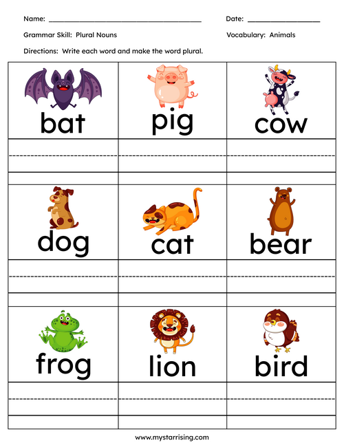 rsz_animals_plurals_write_word_and_make_plural_color_copy.png