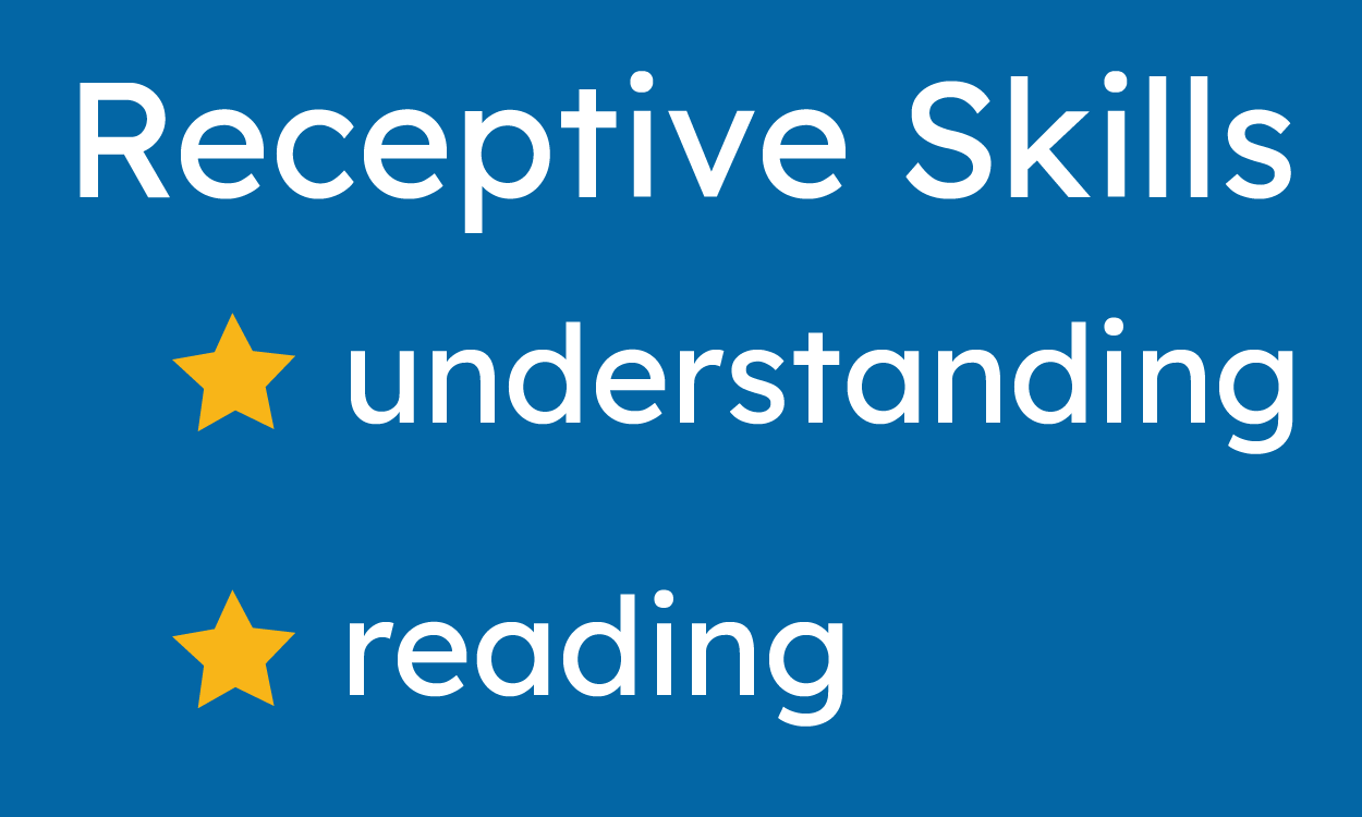 Receptive And Productive Skills Star Rising
