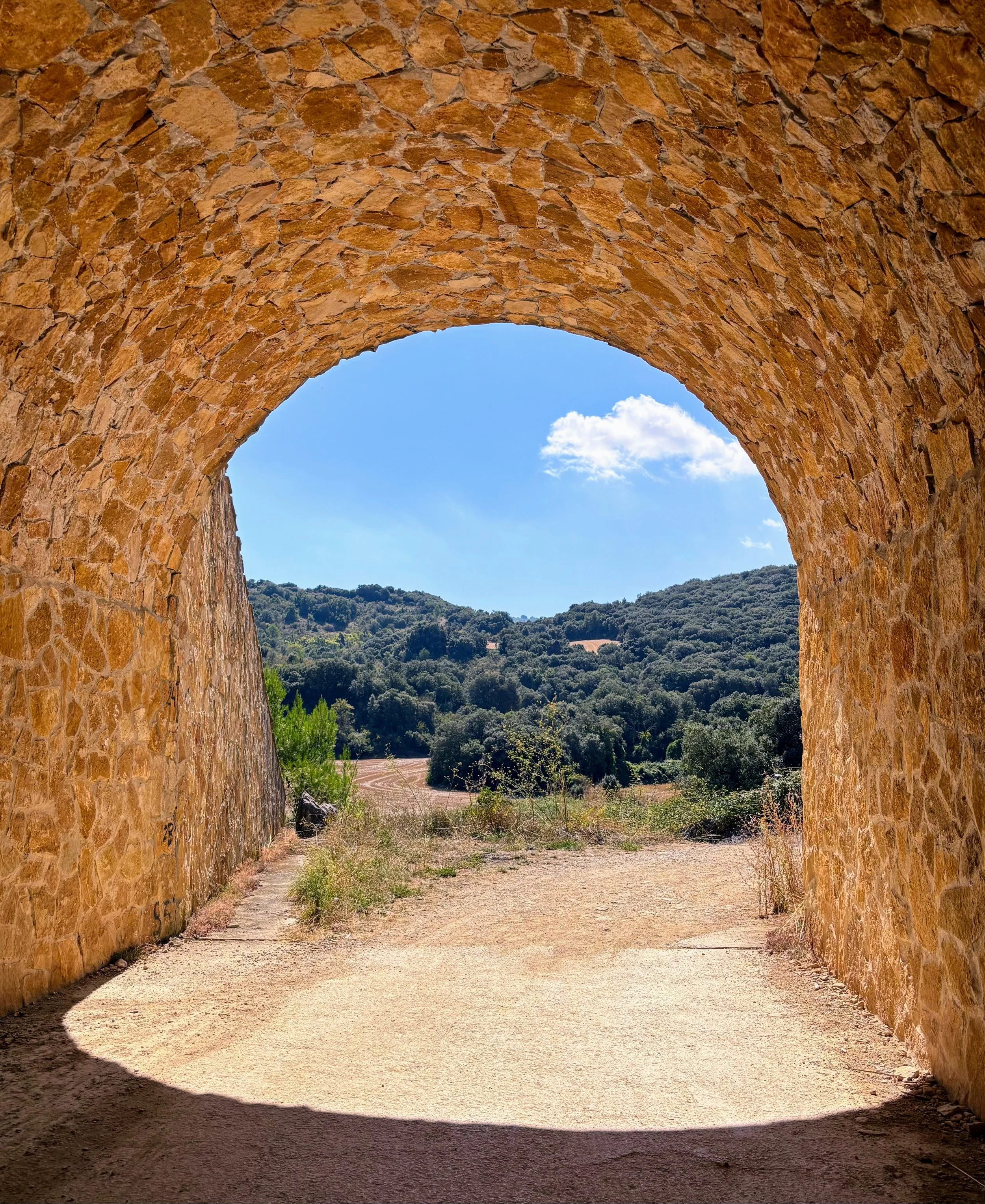 a tunnel on the camino.jpg