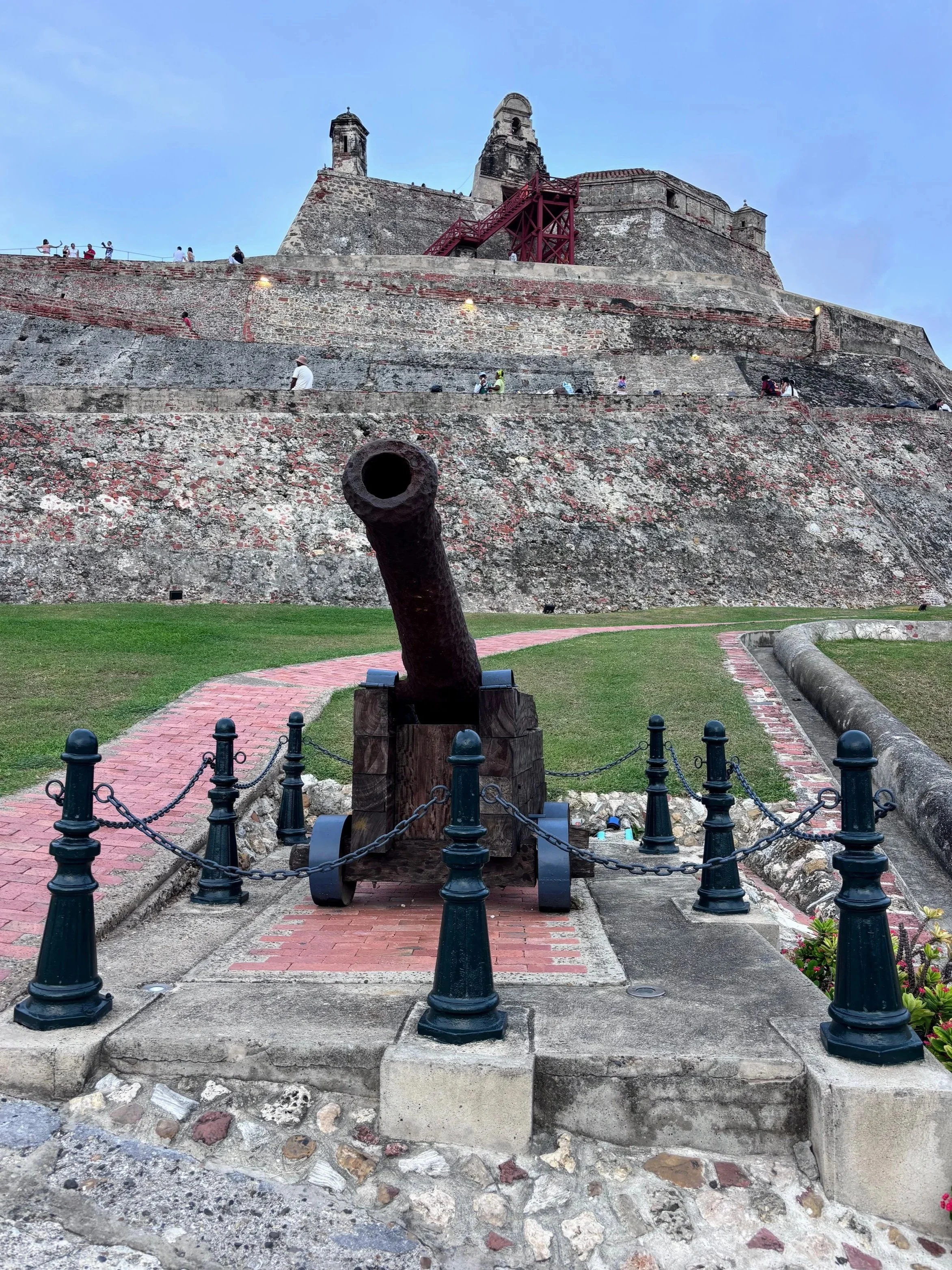 Fortress of San Felipe in Cartagena
