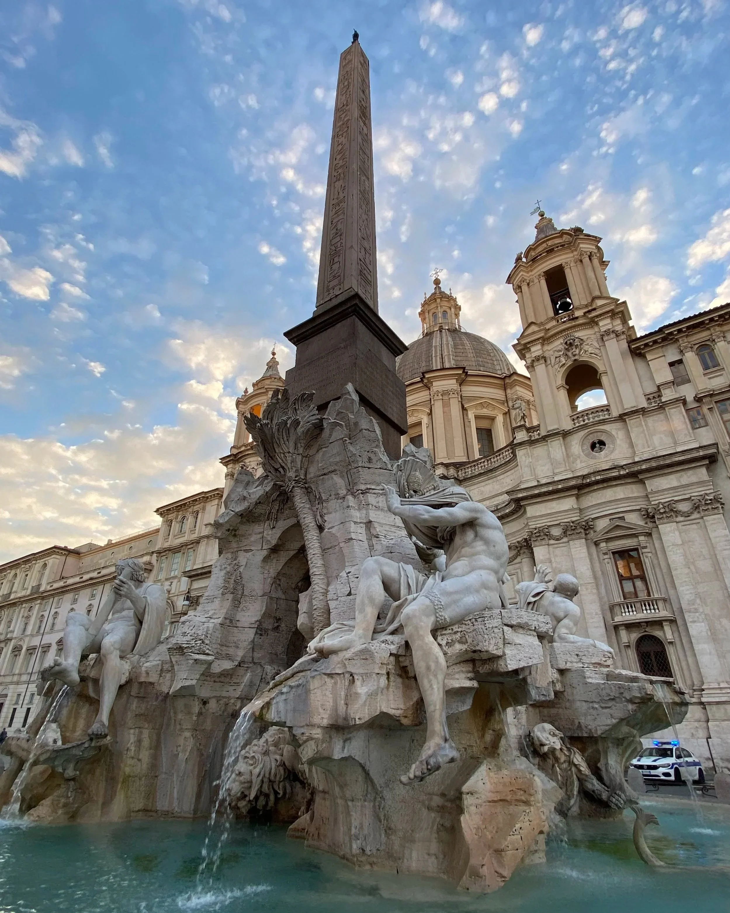 Bernini Fontana dei Quattro Fiumi fountain of Four Rivers