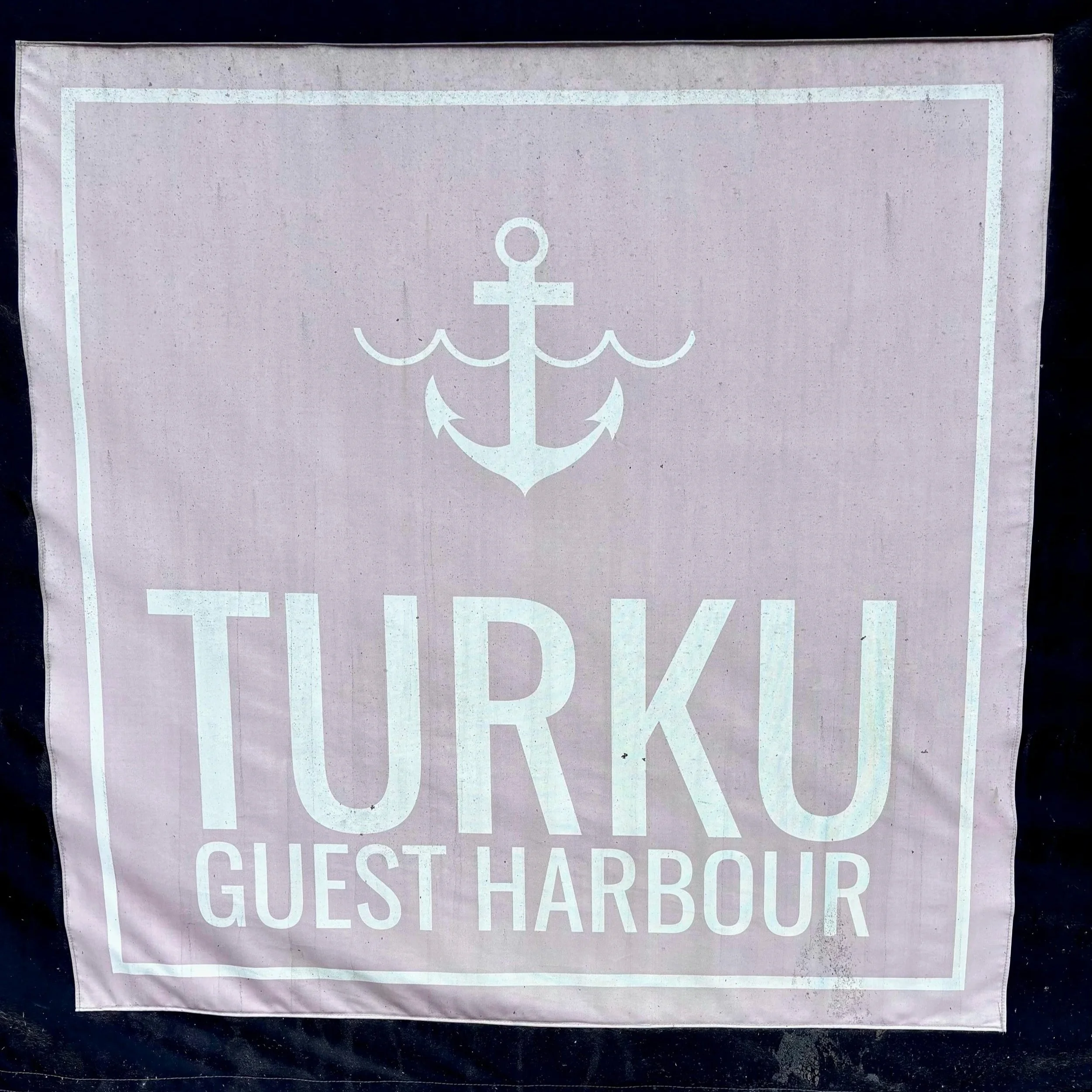 Sign of the Turku Guest Harbour