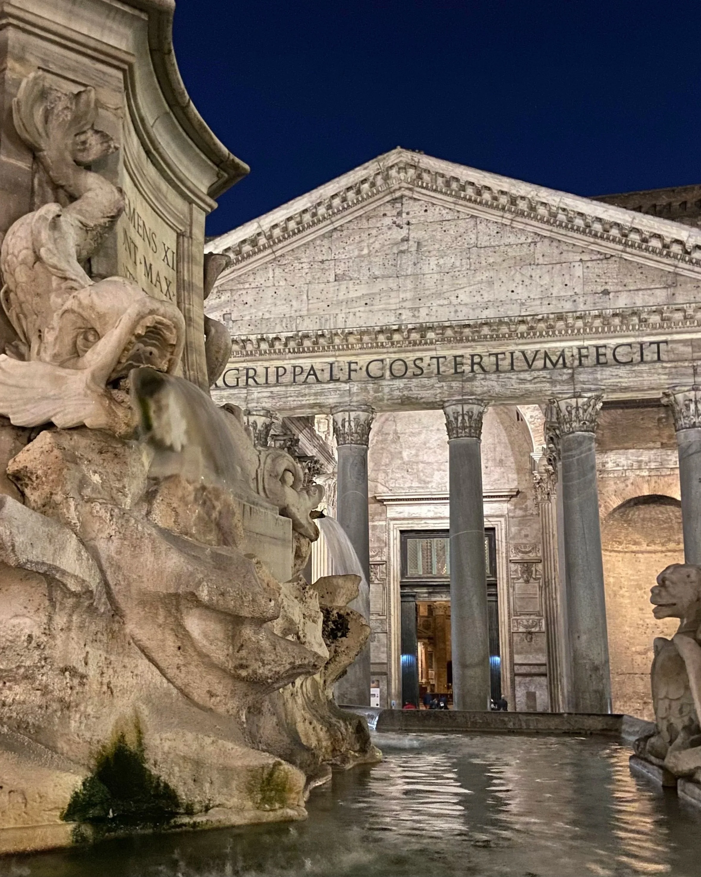 Pantheon by night Rome