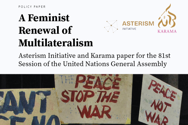 UNGA81: A Feminist Renewal of Multilateralism