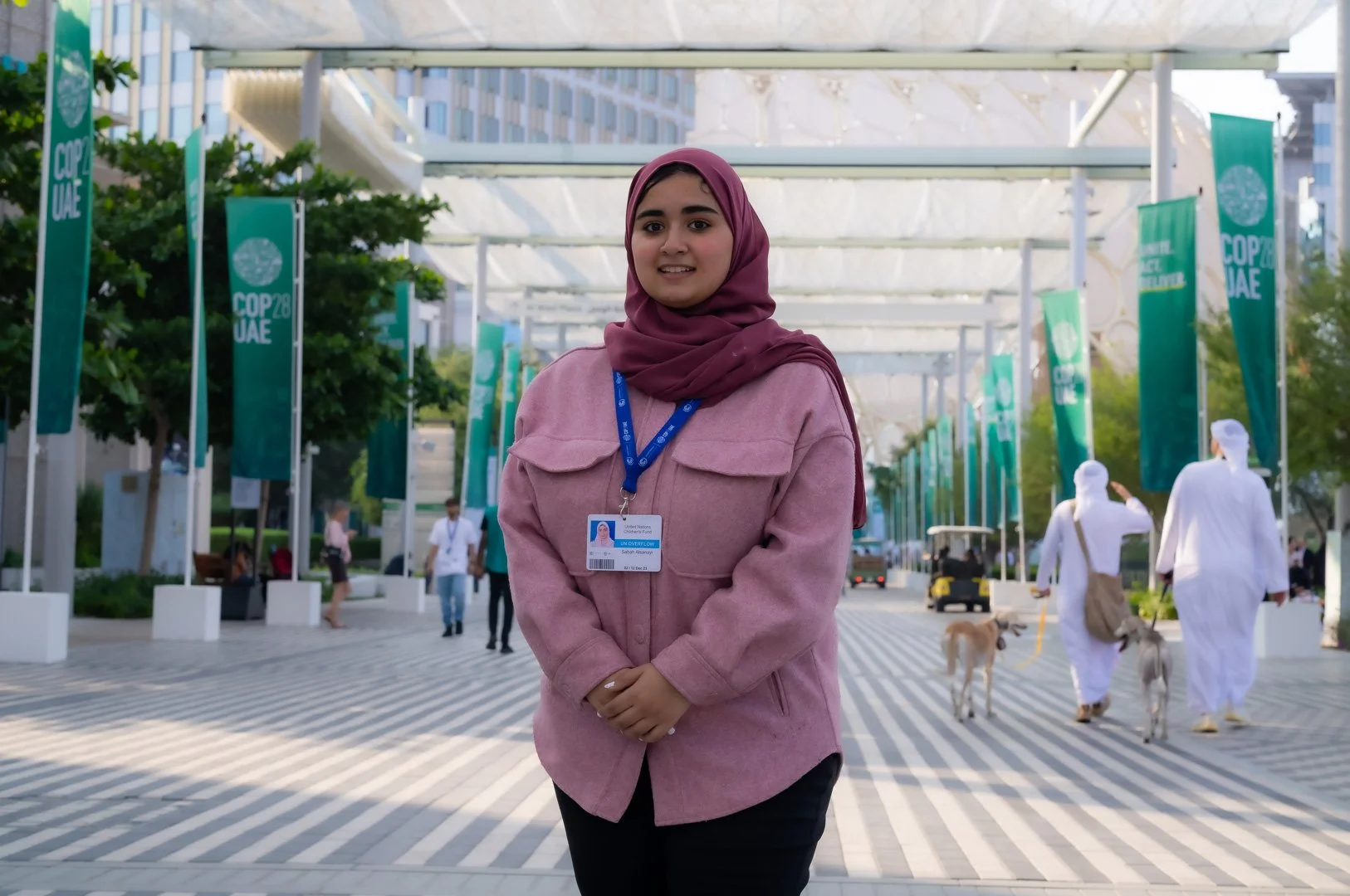 A profile of Sabah Alsanayi at COP28