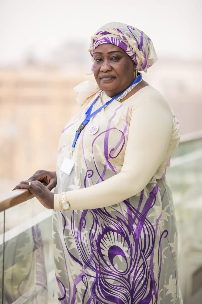 A profile photograph of Sarah James Ajit