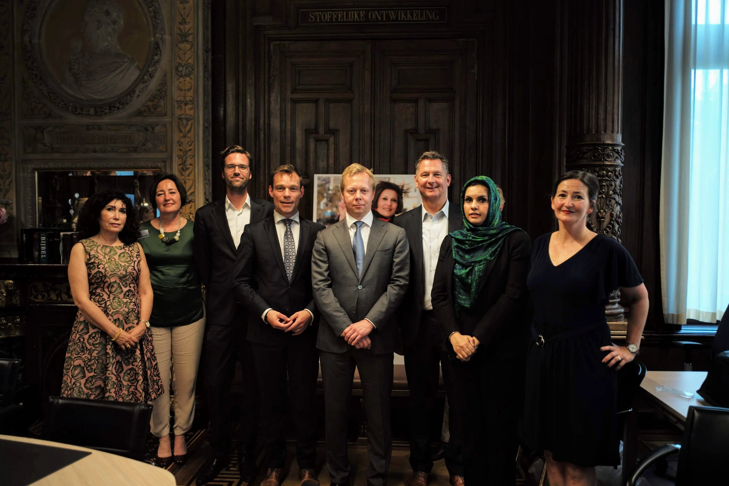 Politicians and activists gather in The Hague to pay tribute to Salwa Bugaighis, renew call for #JusticeForSalwa
