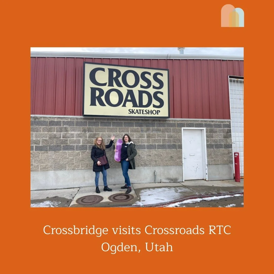 Just last week, Crossbridge visited Crossroads RTC in Utah is a small, recreation-based residential treatment center for adolescent boys, typically ages 14&ndash;18, who are struggling with substance use and co-occurring mental health issues. Located