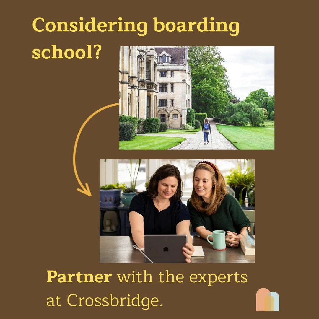 Thinking about boarding school and wondering what it&rsquo;s actually like to walk through the process with support? At Crossbridge, we&rsquo;ve walked alongside many families as their teens move from overwhelm to landing in a school where they feel 