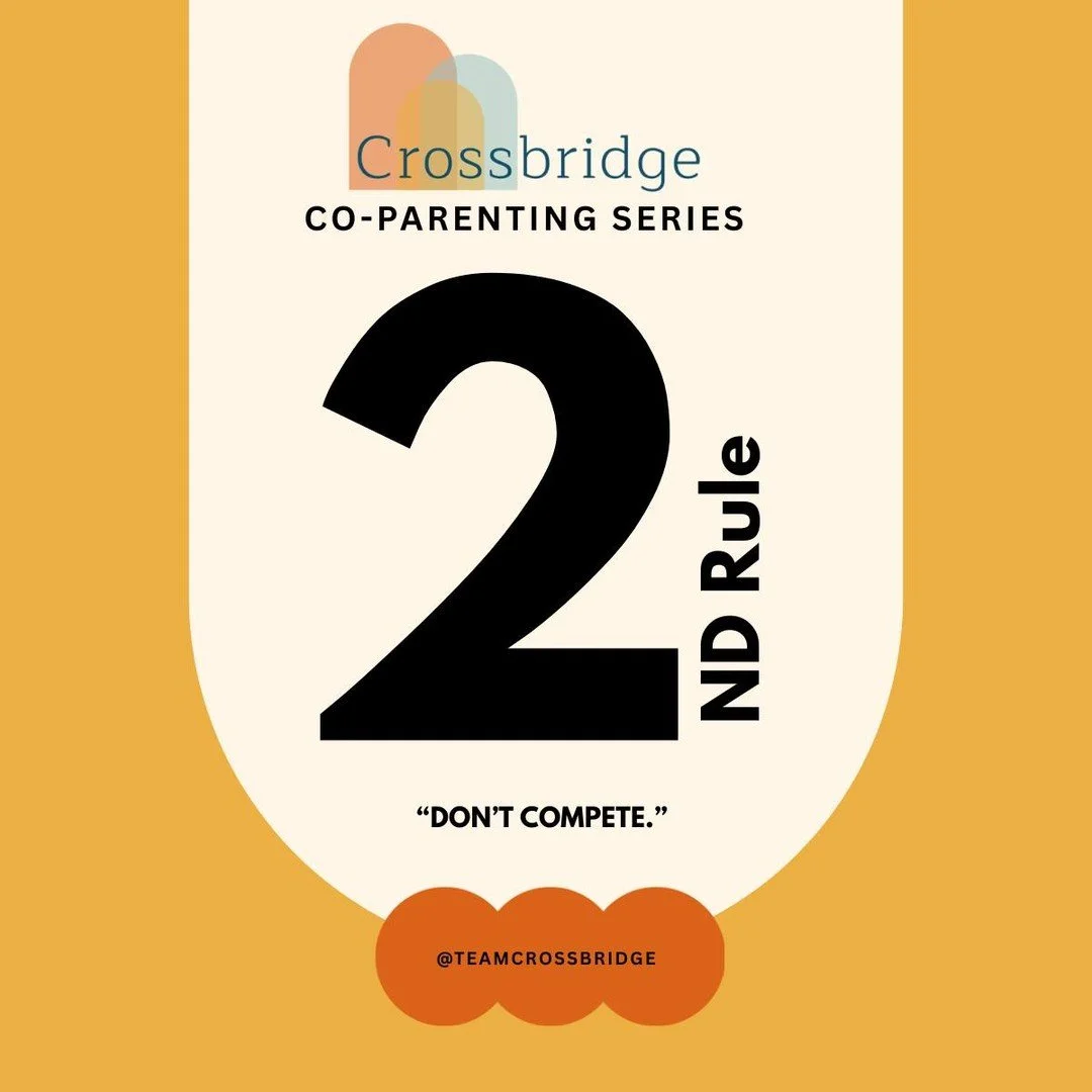 Competition in co-parenting rarely announces itself.

It shows up as tallying days, needing to be the "fun" parent, or feeling unsettled when your co-parent gets to be present for a moment you missed. It makes sense &mdash; divorce involves
