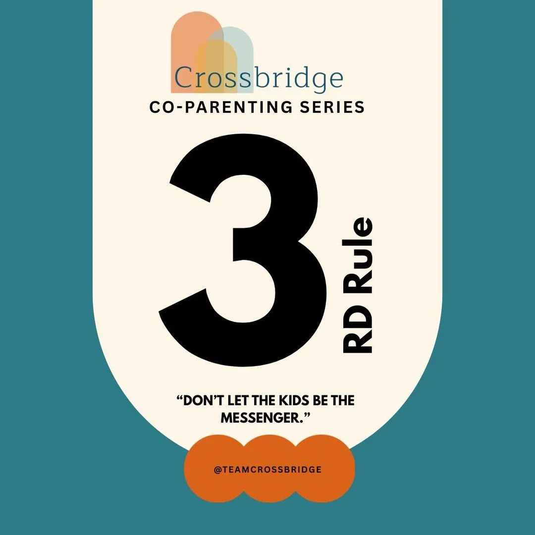 When co-parents don't communicate directly with each other, communication doesn't disappear. It reroutes &mdash; through the child, through tone, through carefully worded questions that put kids exactly where they shouldn't be.

Rule #3 in Rebekah's 