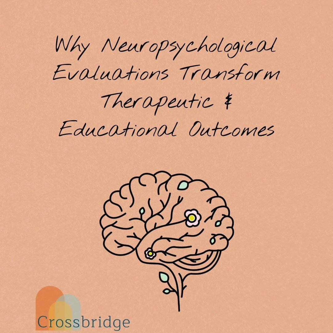 Families often arrive at our door with a folder full of diagnoses, a list of treatments that haven't quite worked, and one persistent question: what are we missing?

In her blog, Jennifer writes about why a comprehensive neuropsychological evaluation