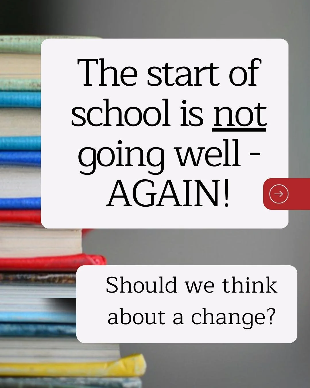 Every school year, you're on pins and needles hoping your child actually likes it. And, when they don't, once again, you wonder, should we make a school change or not?!

Sometimes a change is the right move. 

Here are seven reasons to stay and work 