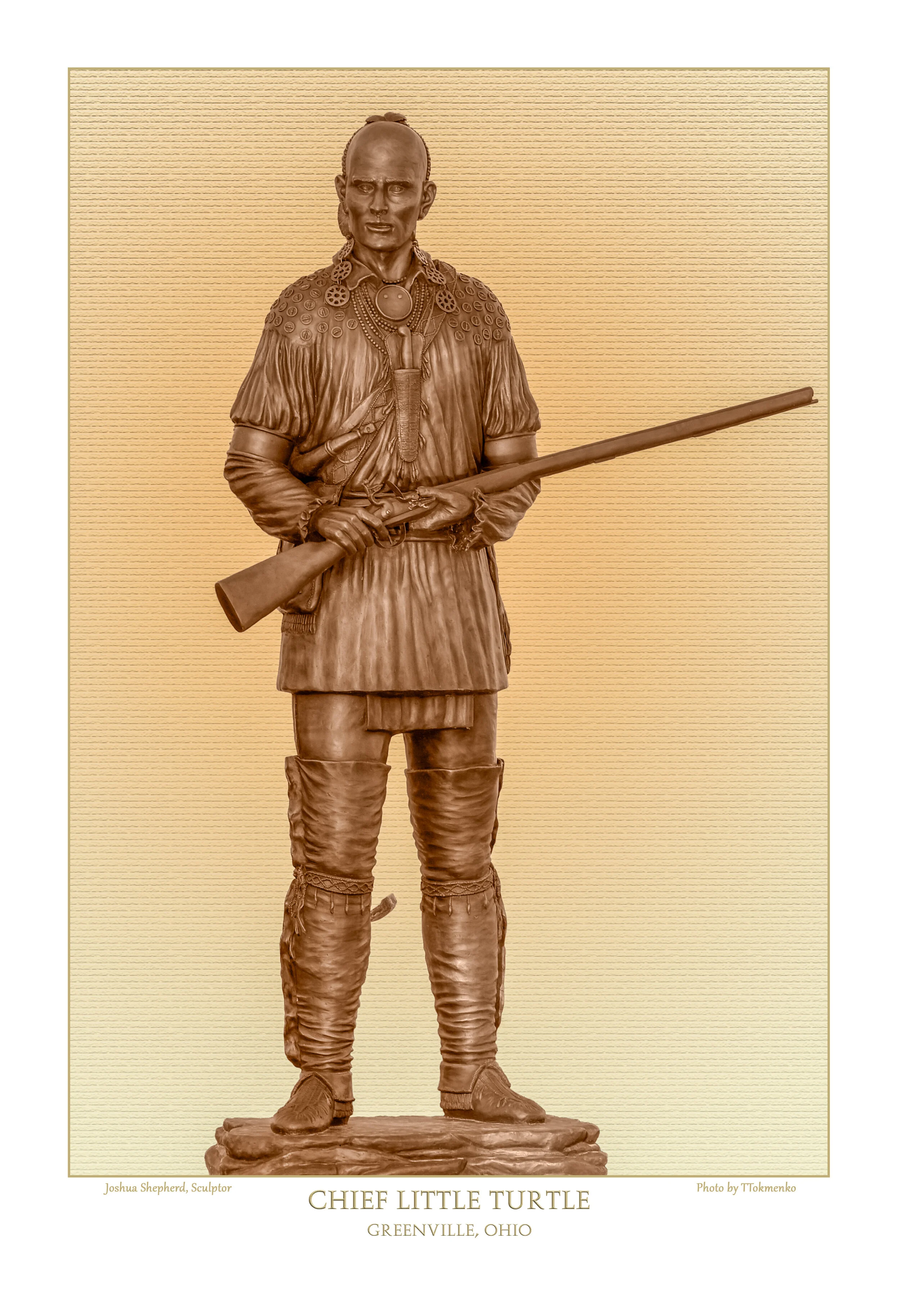 Chief Little Turtle Statue