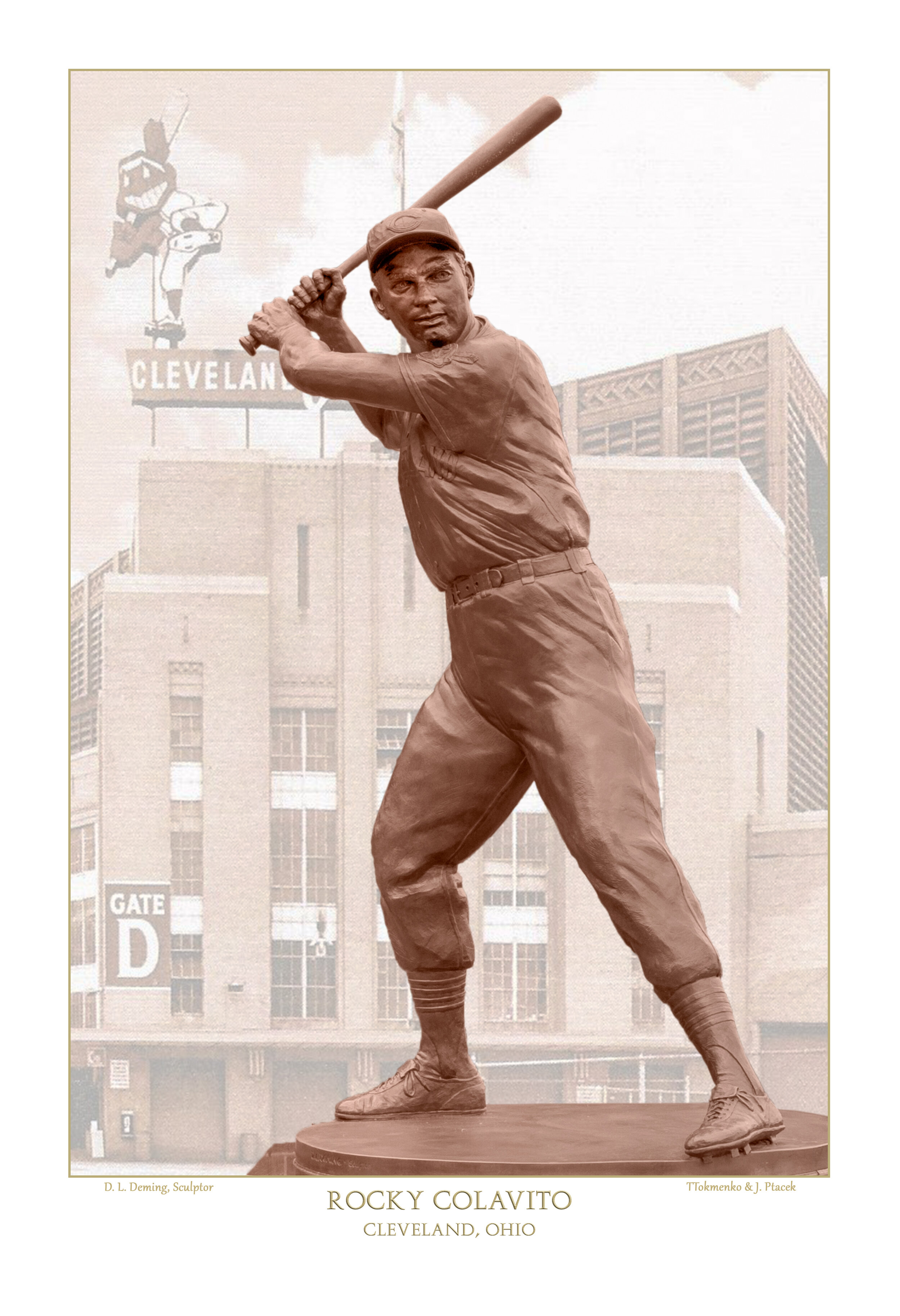 Rocky Colavito returns for statue unveiling: 'I am thankful God chose me to  play in Cleveland' (photos) 