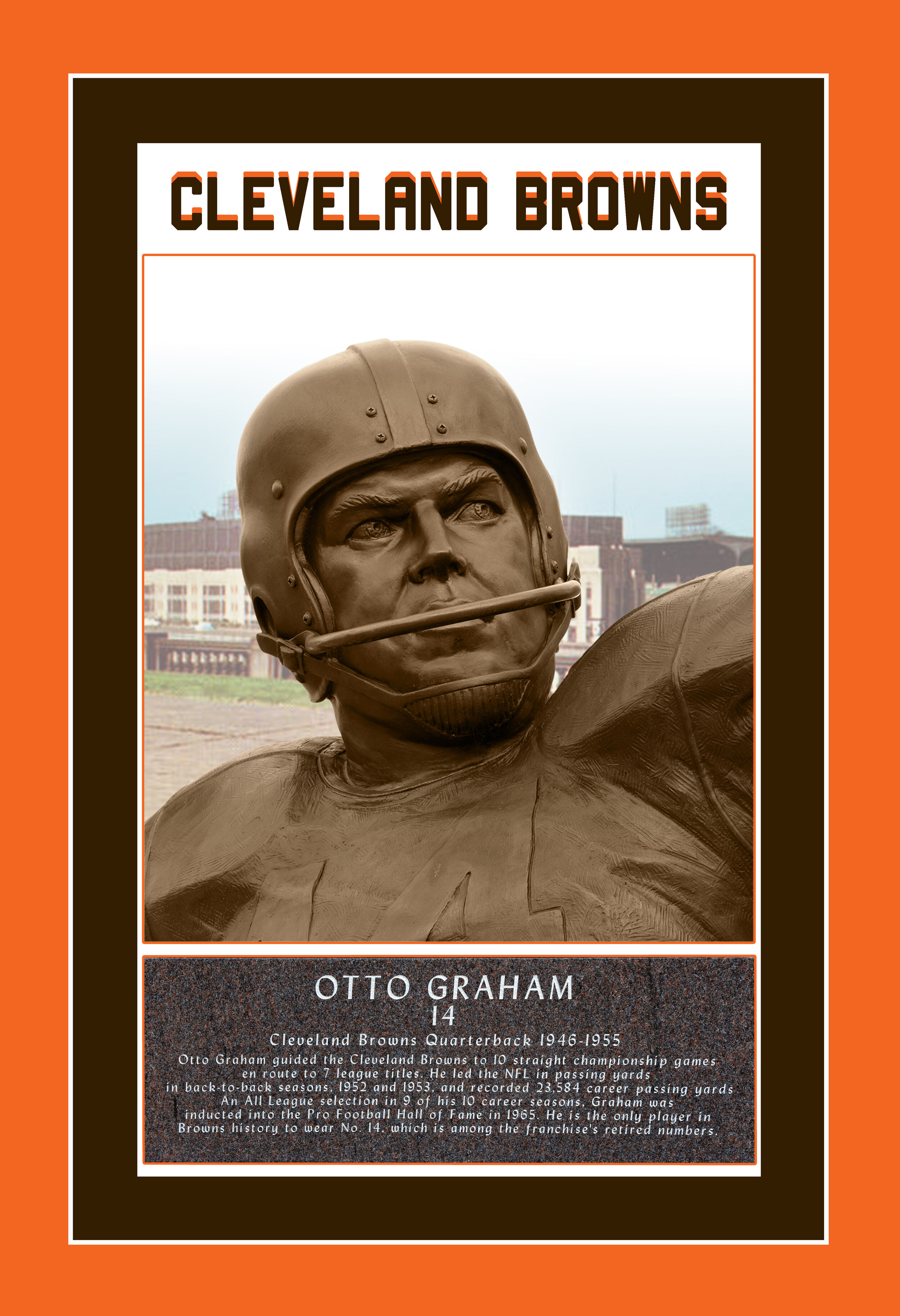 Cleveland Browns -- Cleveland, Ohio -- Cleveland Browns Greats —  Believeland Photography